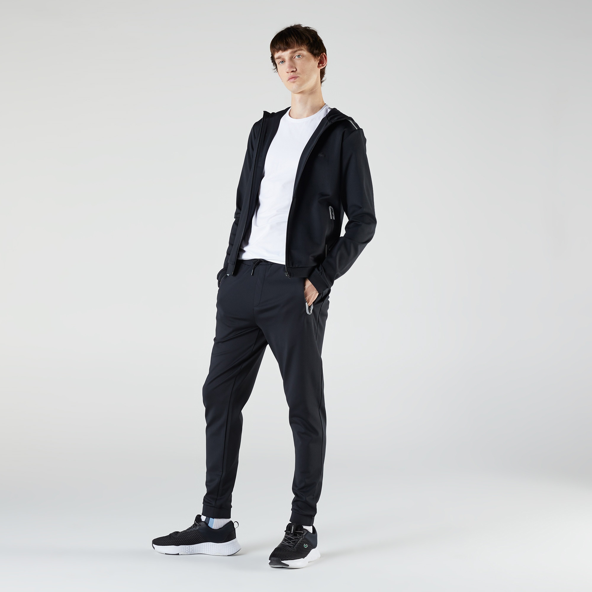 Lacoste Erkek Slim Fit Siyah Eşofman Altı