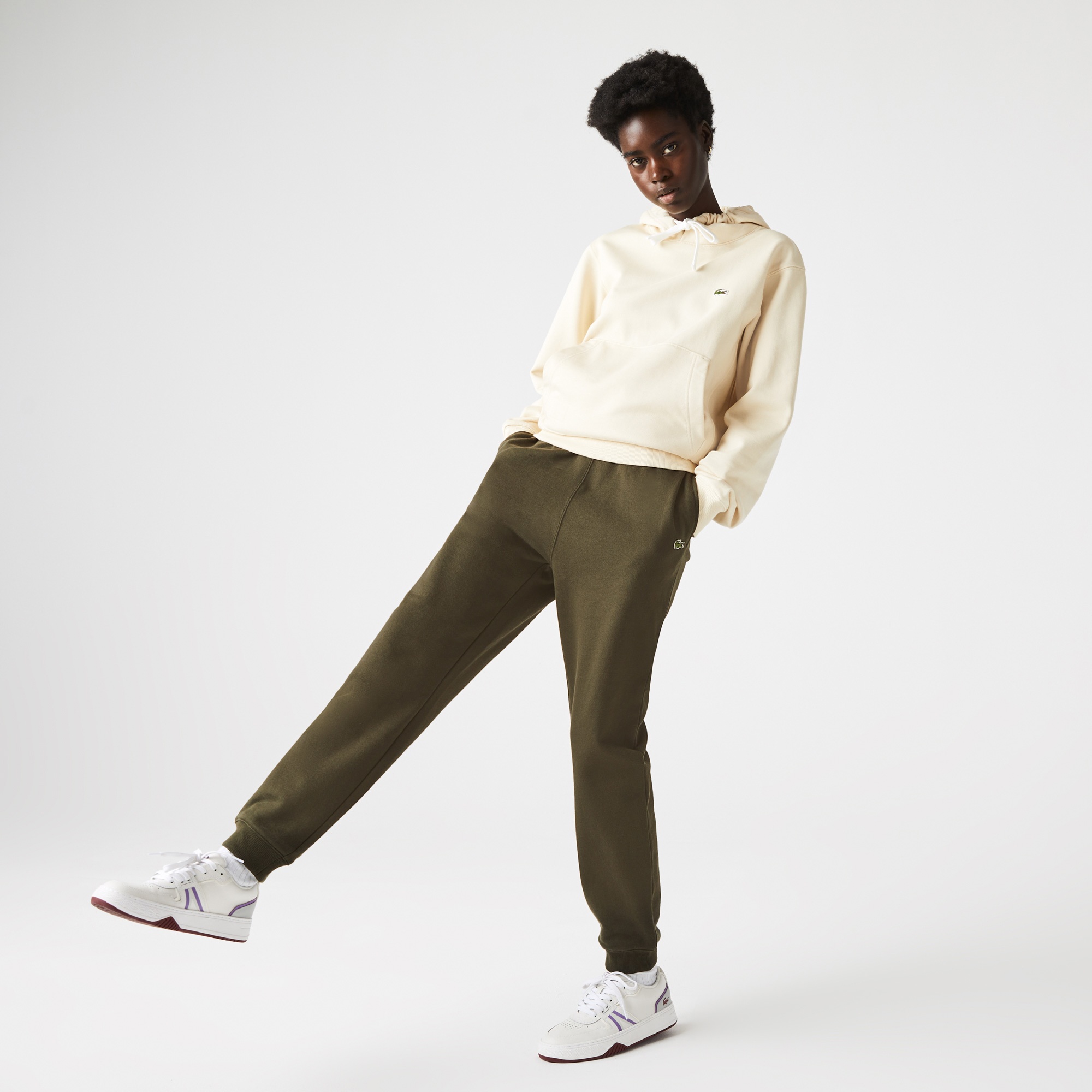 Lacoste Unisex Tapered Fit Haki Eşofman Altı