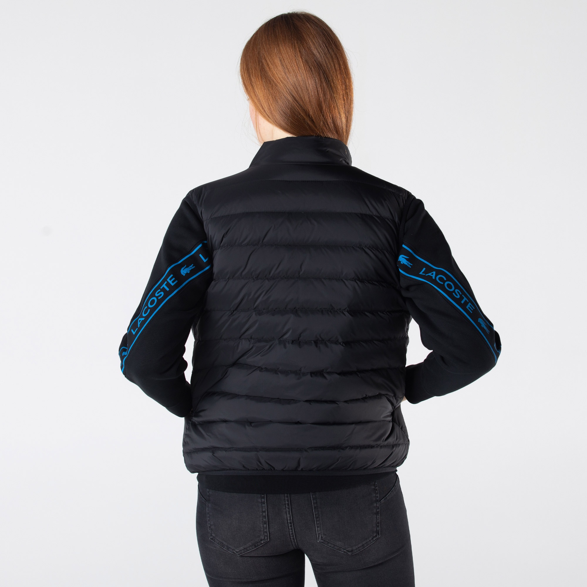 Lacoste Kadın Kapitone Siyah Yelek