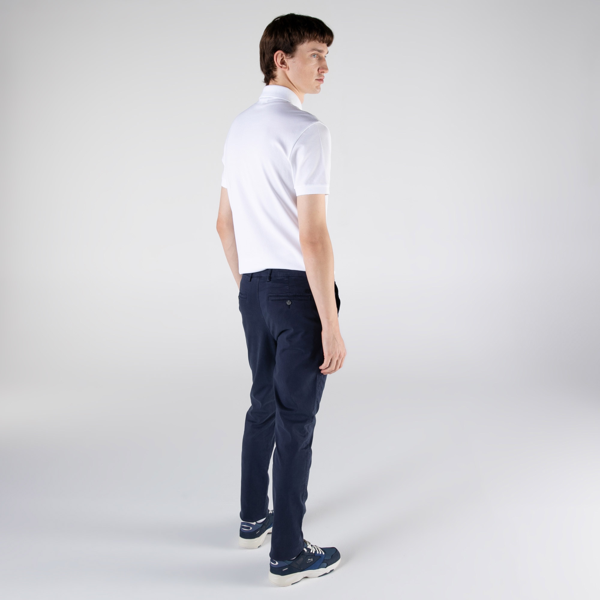 Lacoste Erkek Slim Fit Lacivert Pantolon