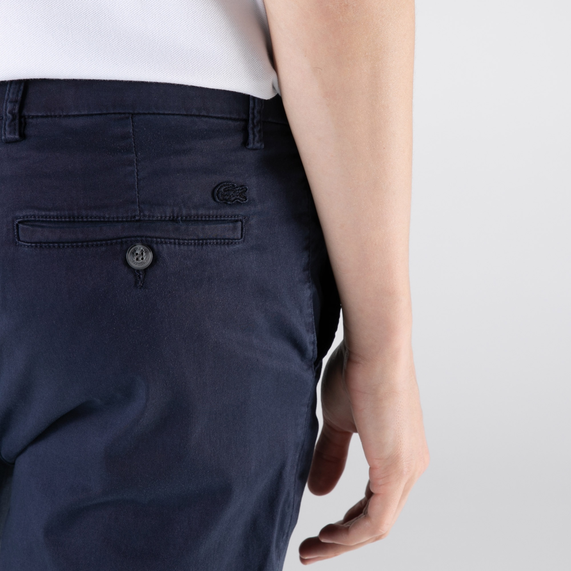 Lacoste Erkek Slim Fit Lacivert Pantolon