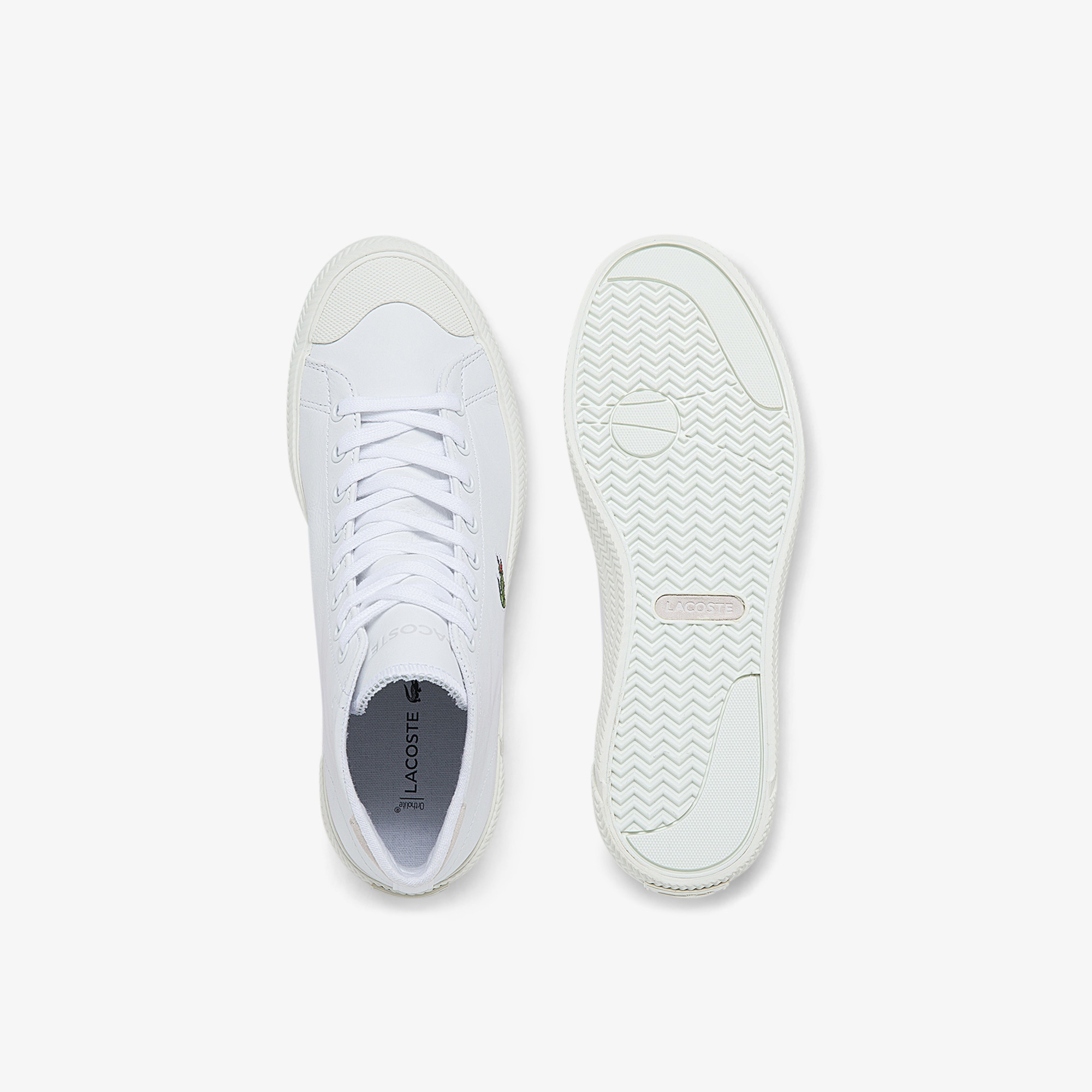 Lacoste Gripshot Mid 0321 1 Cfa Kadın Deri Beyaz Sneaker