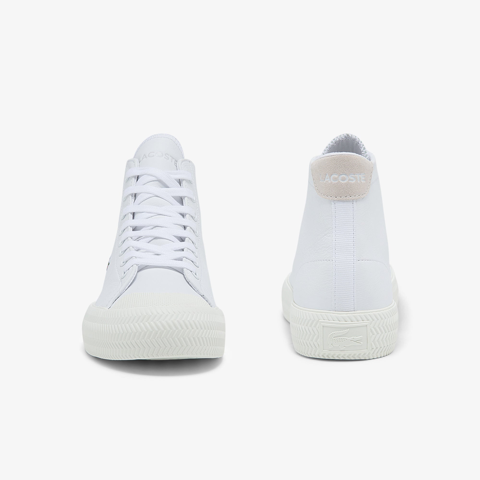 Lacoste Gripshot Mid 0321 1 Cfa Kadın Deri Beyaz Sneaker