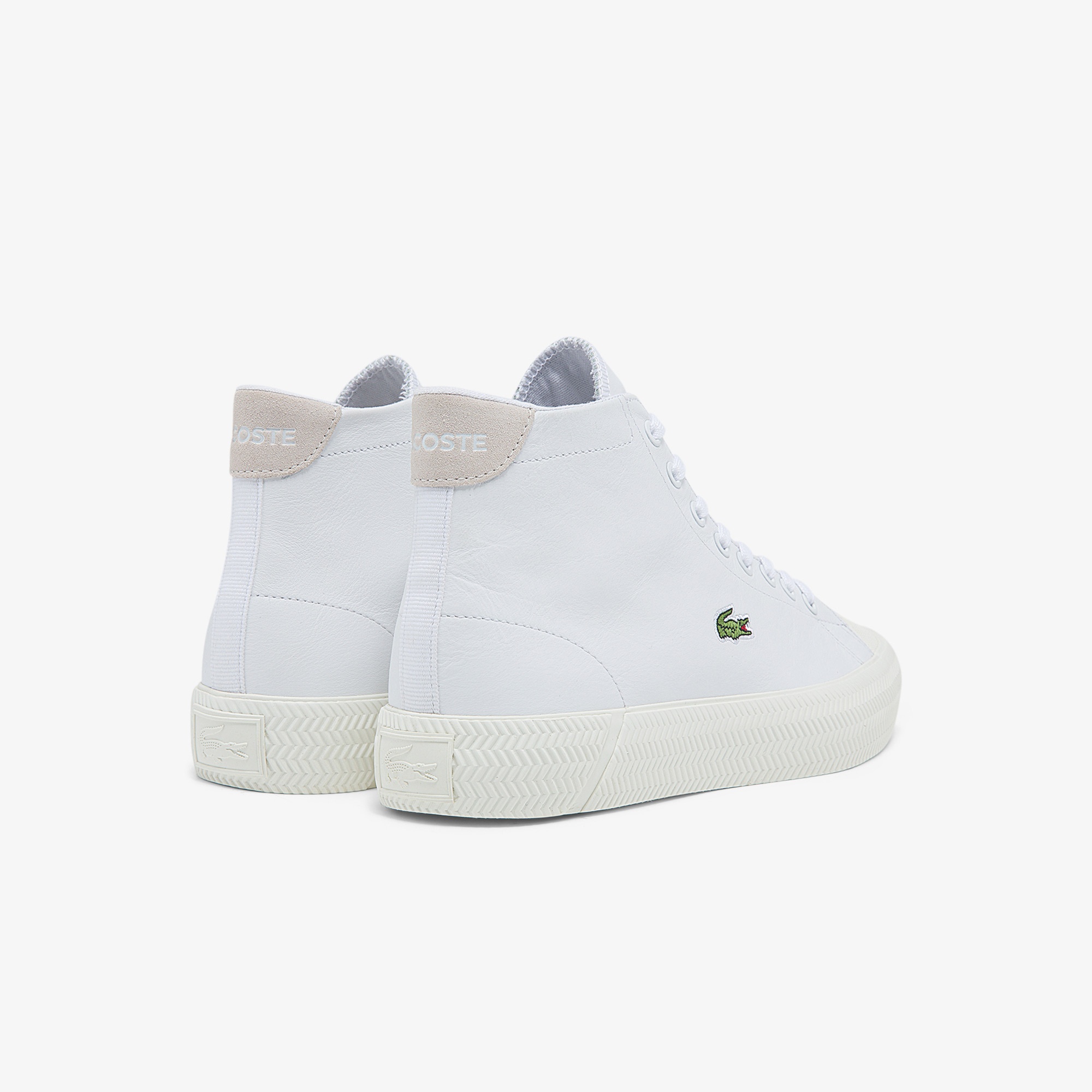 Lacoste Gripshot Mid 0321 1 Cfa Kadın Deri Beyaz Sneaker