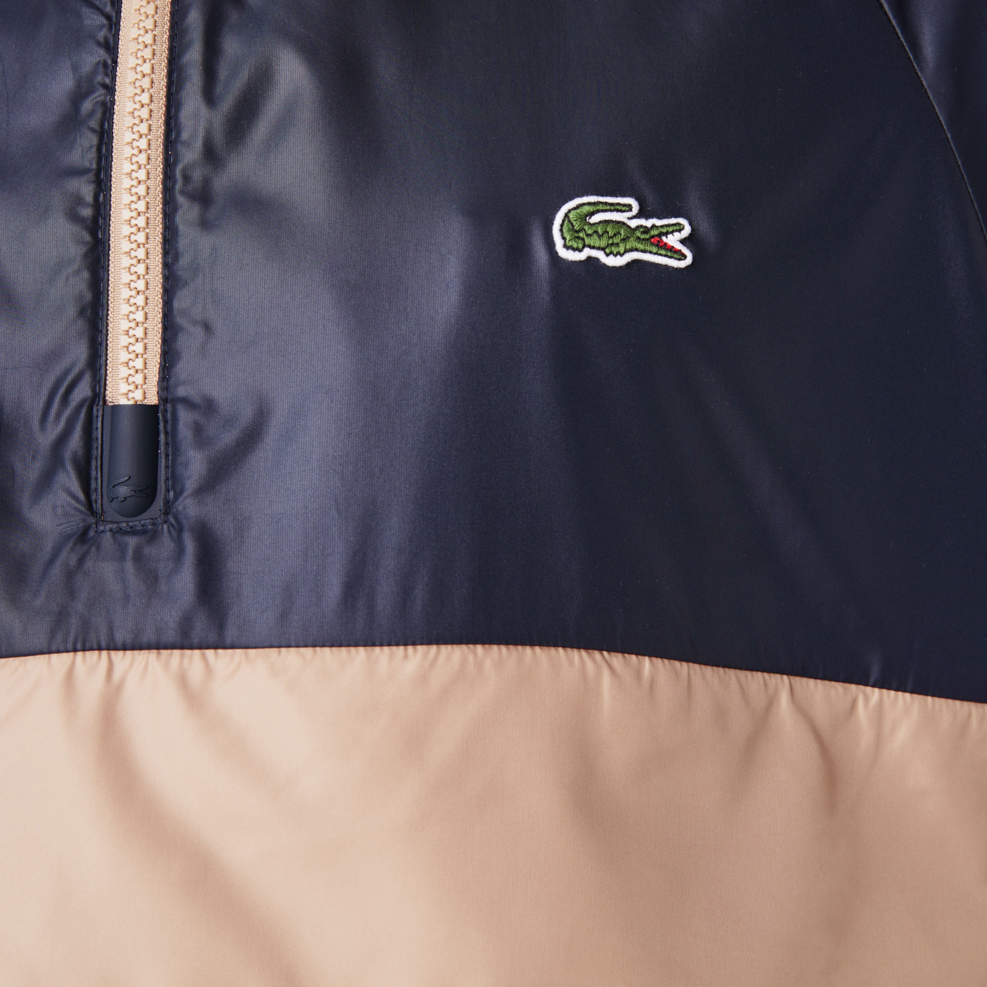 Lacoste Erkek Relaxed Fit Kapüşonlu Renk Bloklu Renkli Sweatshirt