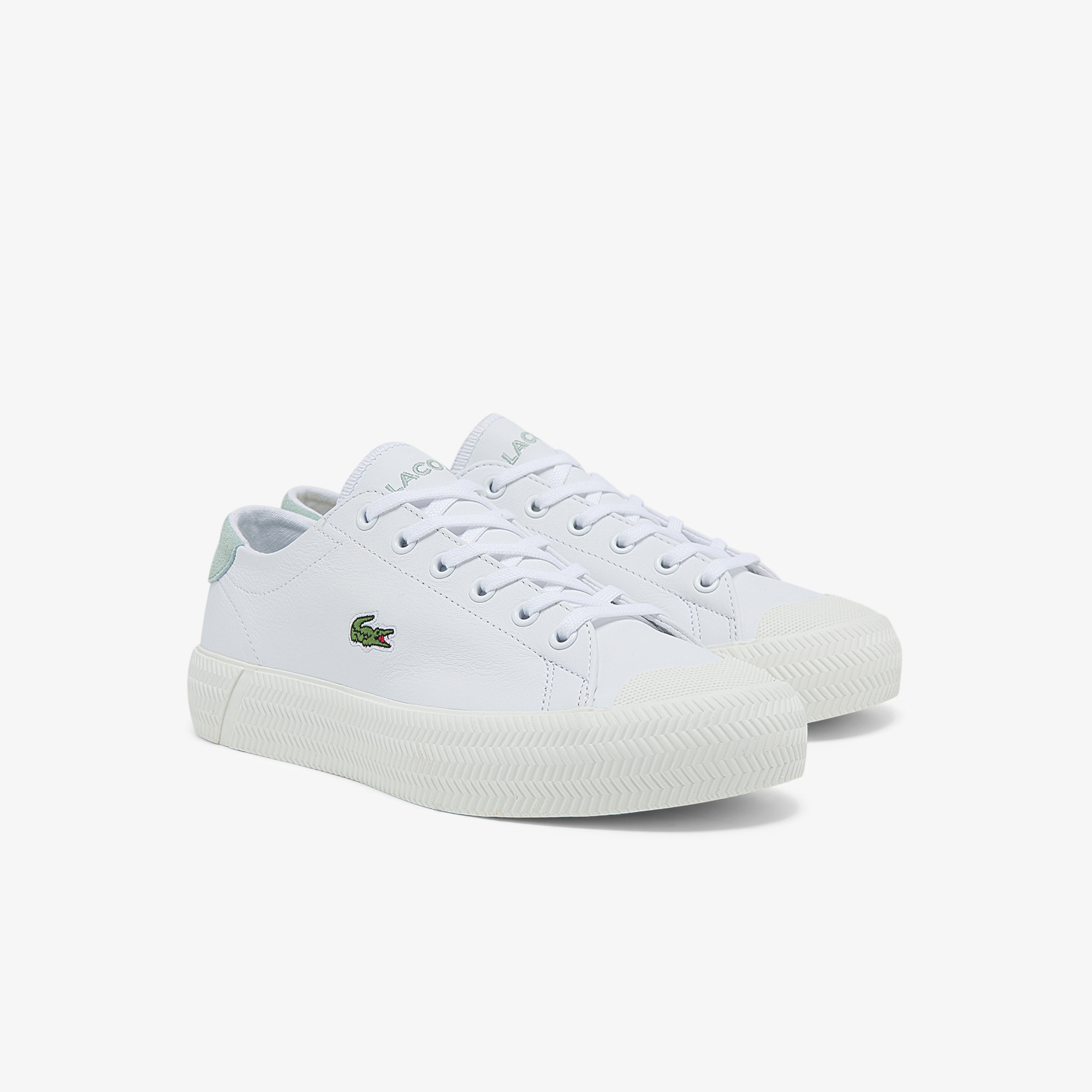 Lacoste Gripshot 0121 1 Cfa Kadın Deri Beyaz Sneaker