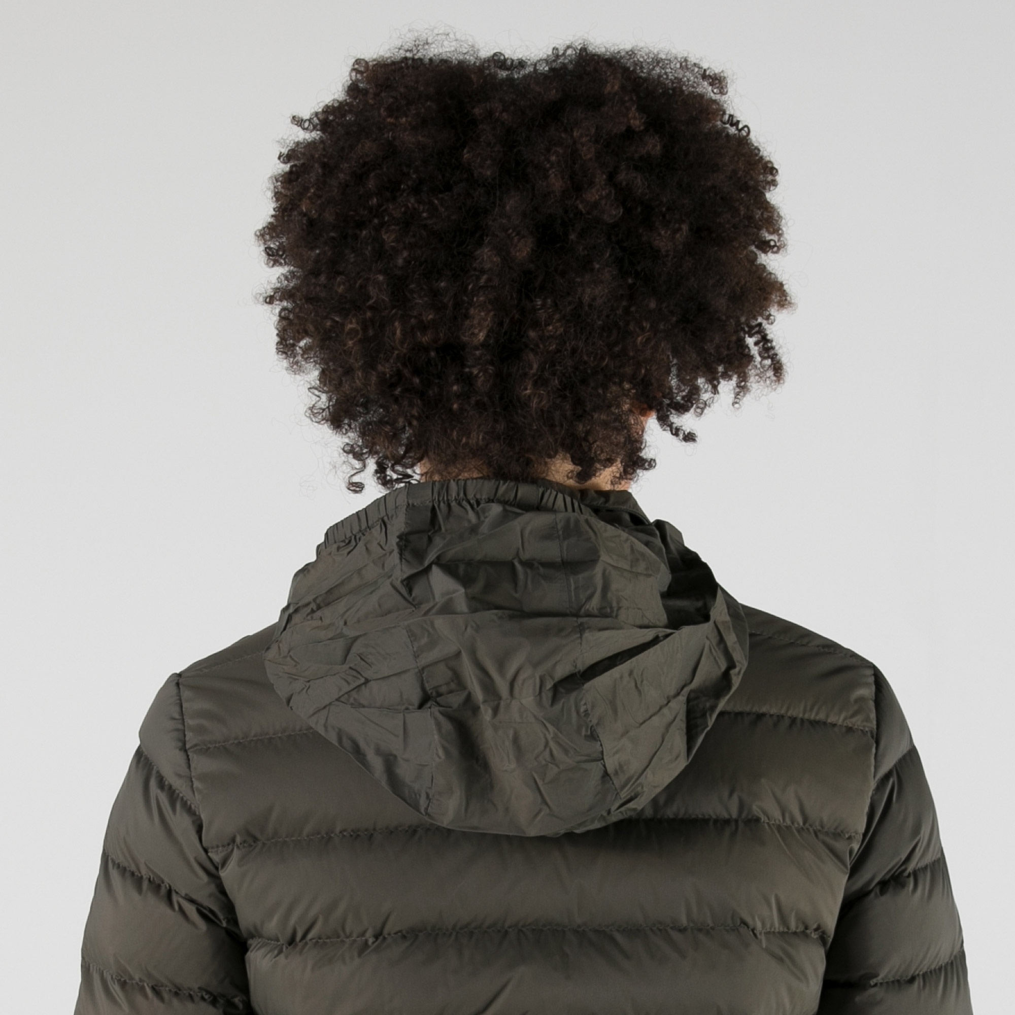 Lacoste Kadın Kapitone Haki Mont