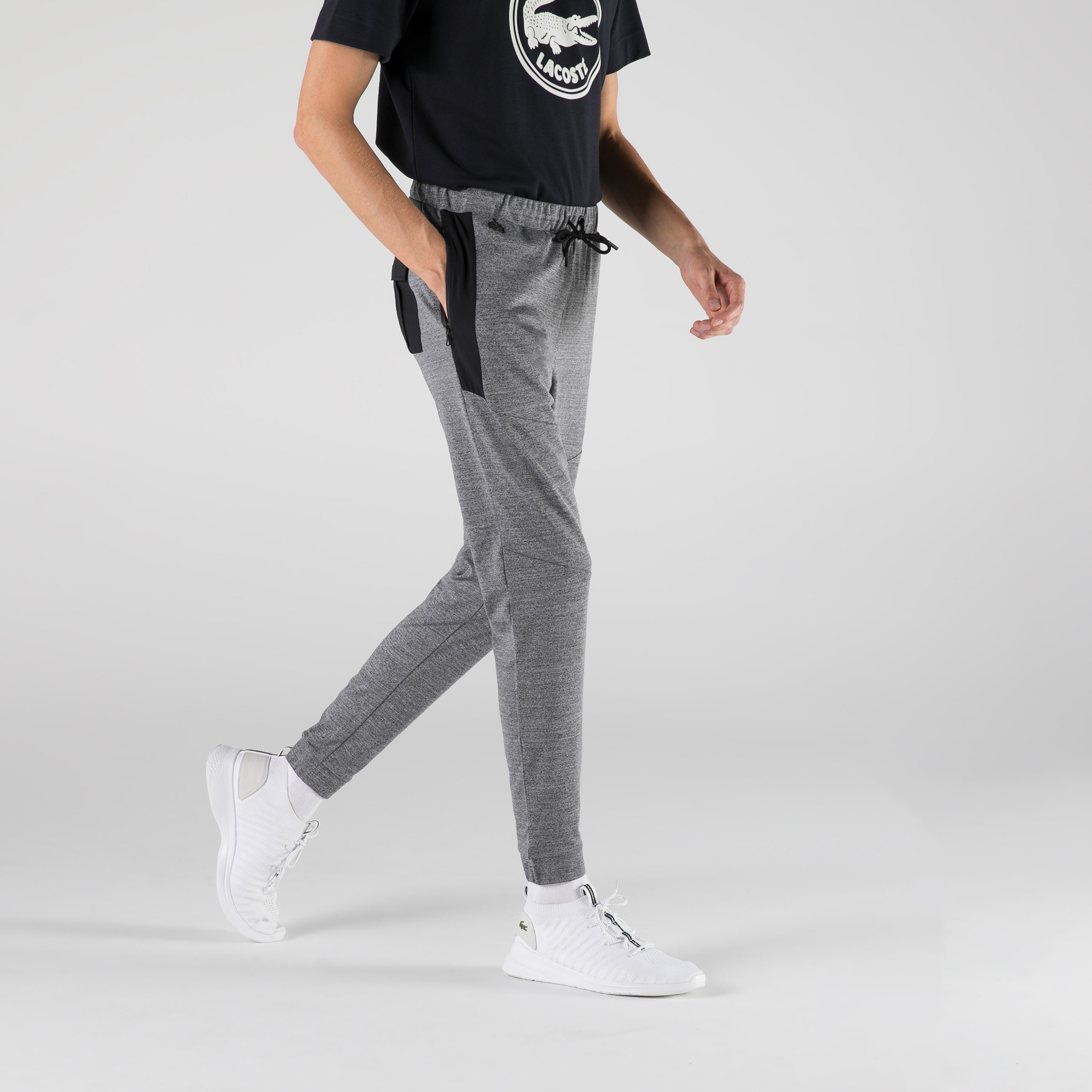 Lacoste Erkek Slim Fit Gri Eşofman Altı