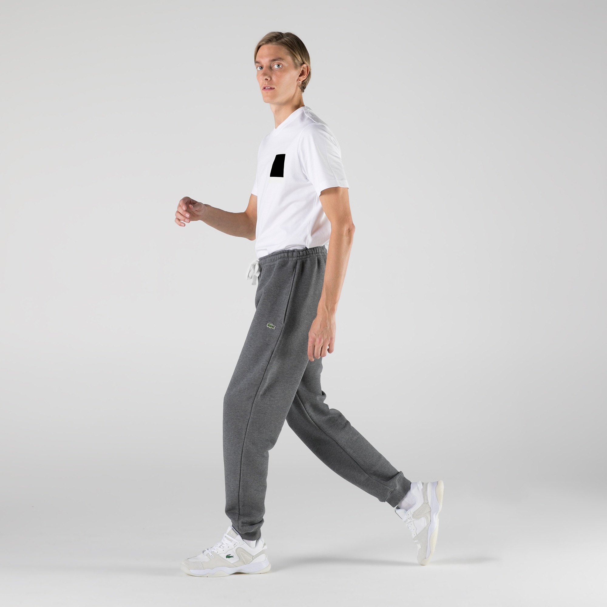 Lacoste Unisex Tapered Fit Koyu Gri Eşofman Altı
