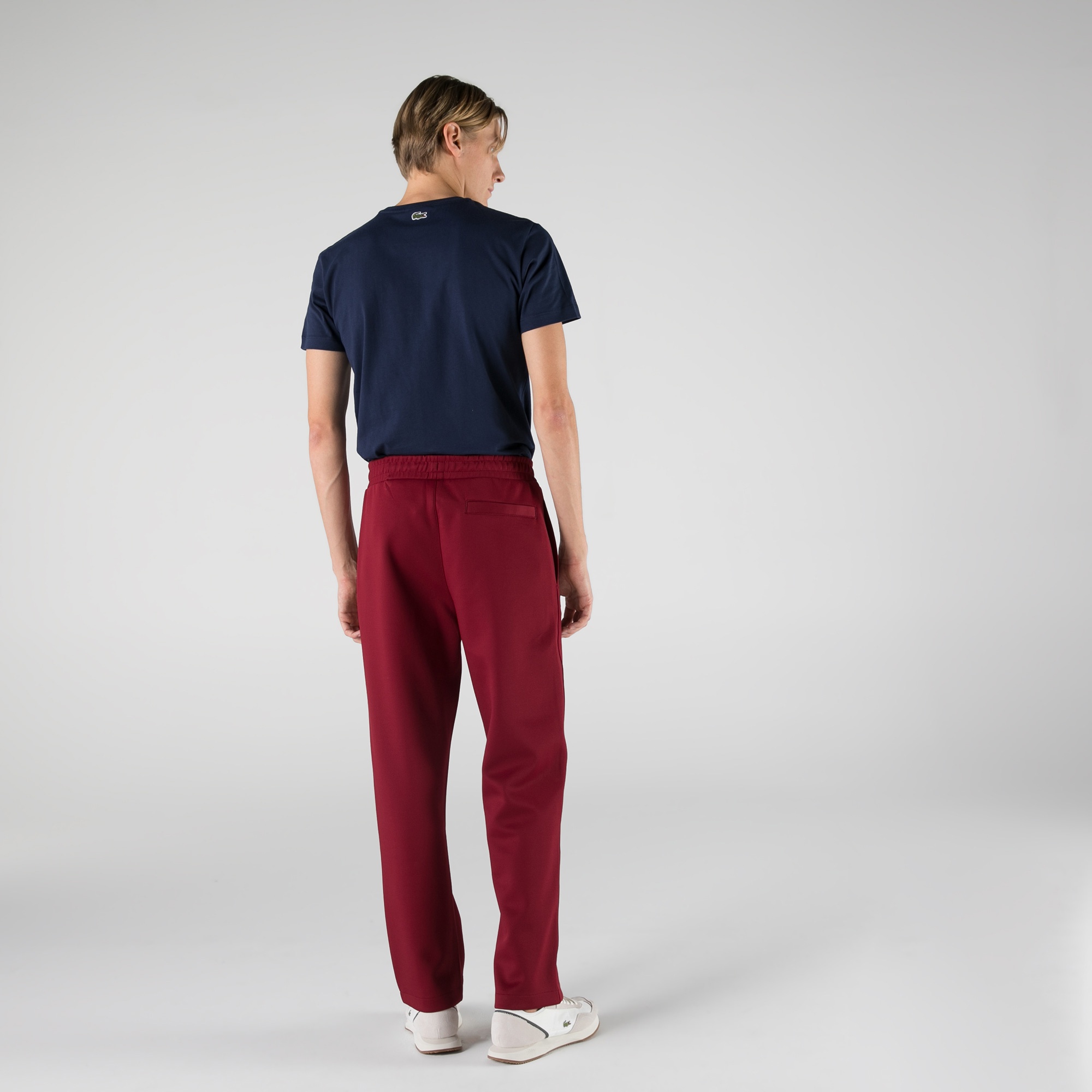Lacoste Erkek Regular Fit Bordo Eşofman Altı