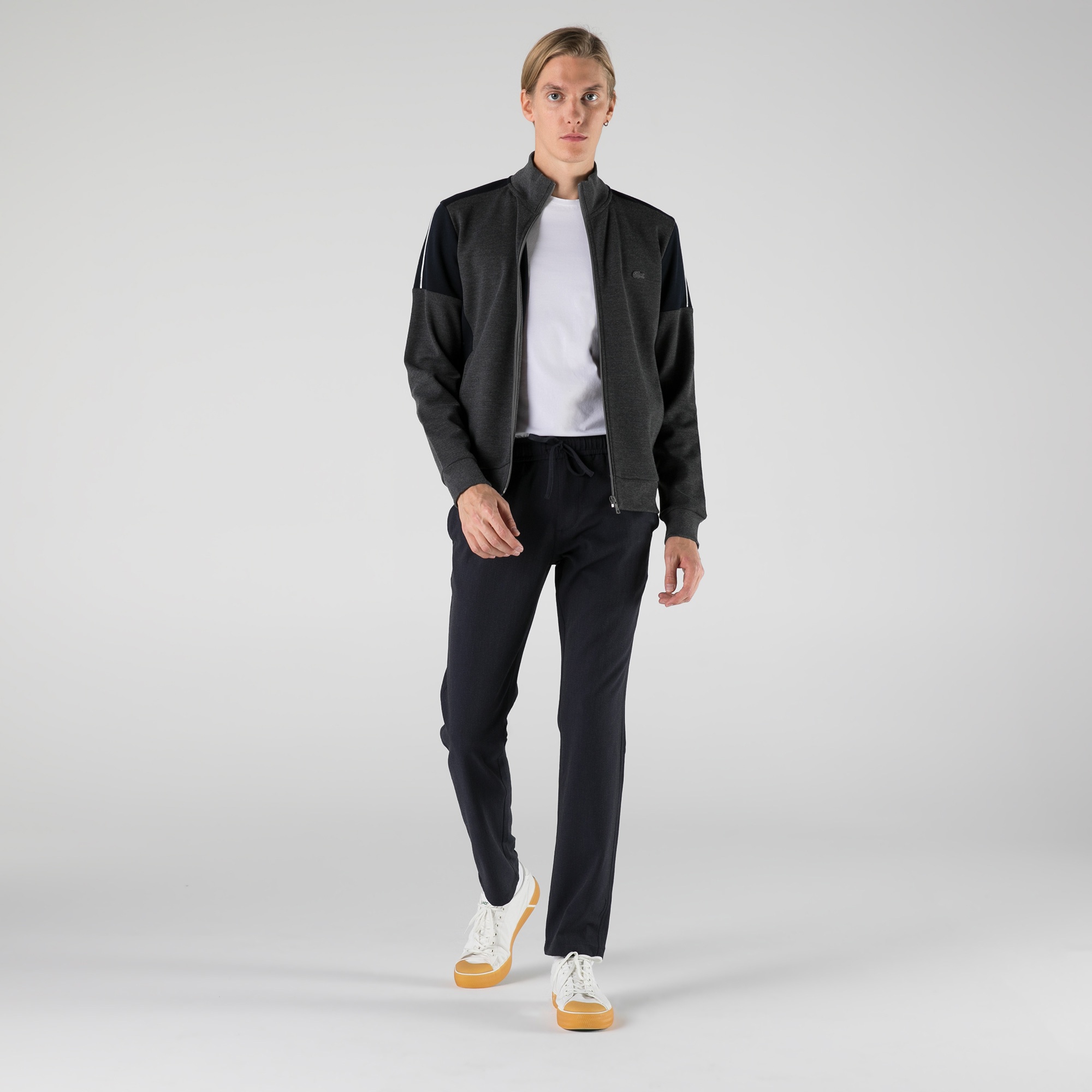 Lacoste Erkek Tappered Fit Lacivert Pantolon