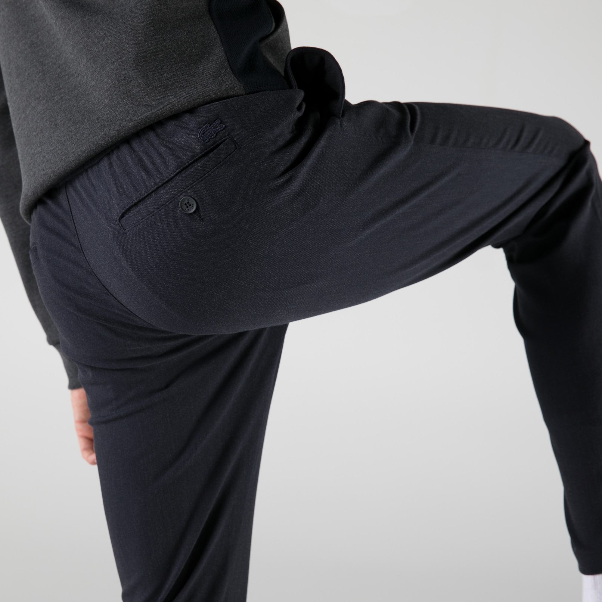 Lacoste Erkek Tappered Fit Lacivert Pantolon