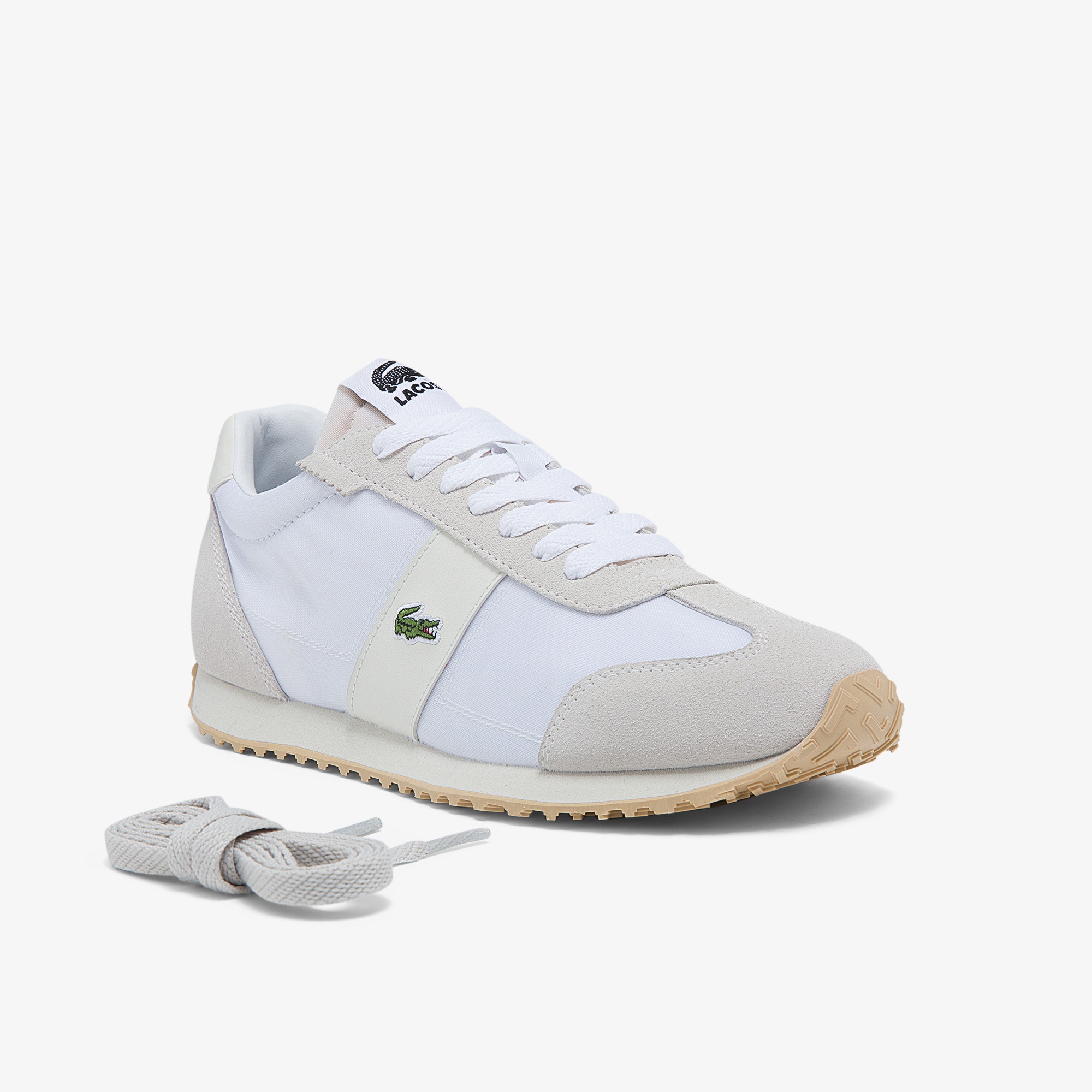 Lacoste Court Pace 0121 1 Sfa Kadın Beyaz Sneaker