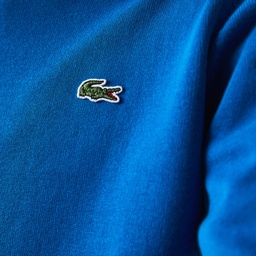 Lacoste Erkek Regular Fit Bisiklet Yaka Mavi Kazak Mavi