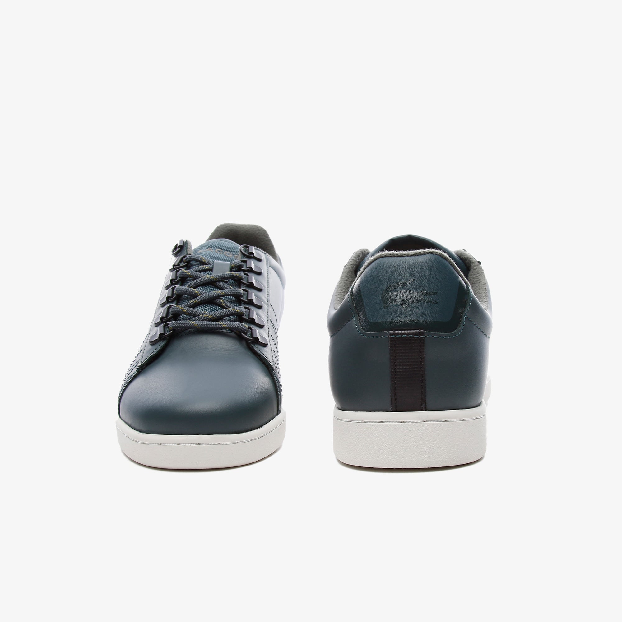 Lacoste Carnaby Evo W 0321 1 Sma Erkek Koyu Yeşil Sneaker