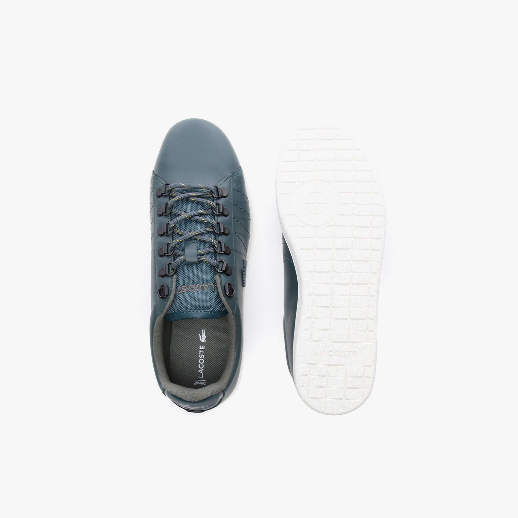 Lacoste Carnaby Evo W 0321 1 Sma Erkek Koyu Yeşil Sneaker