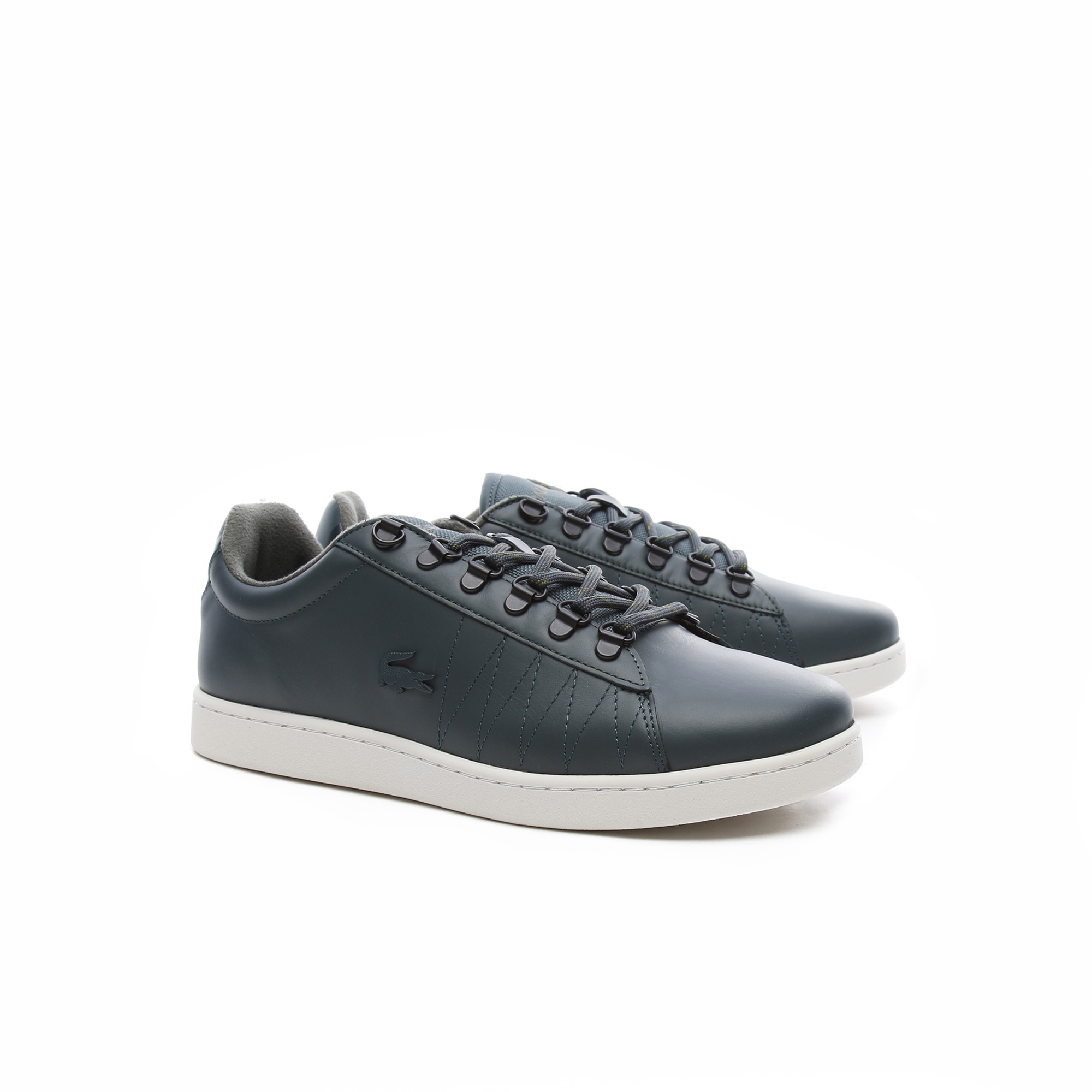 Lacoste Carnaby Evo W 0321 1 Sma Erkek Koyu Yeşil Sneaker