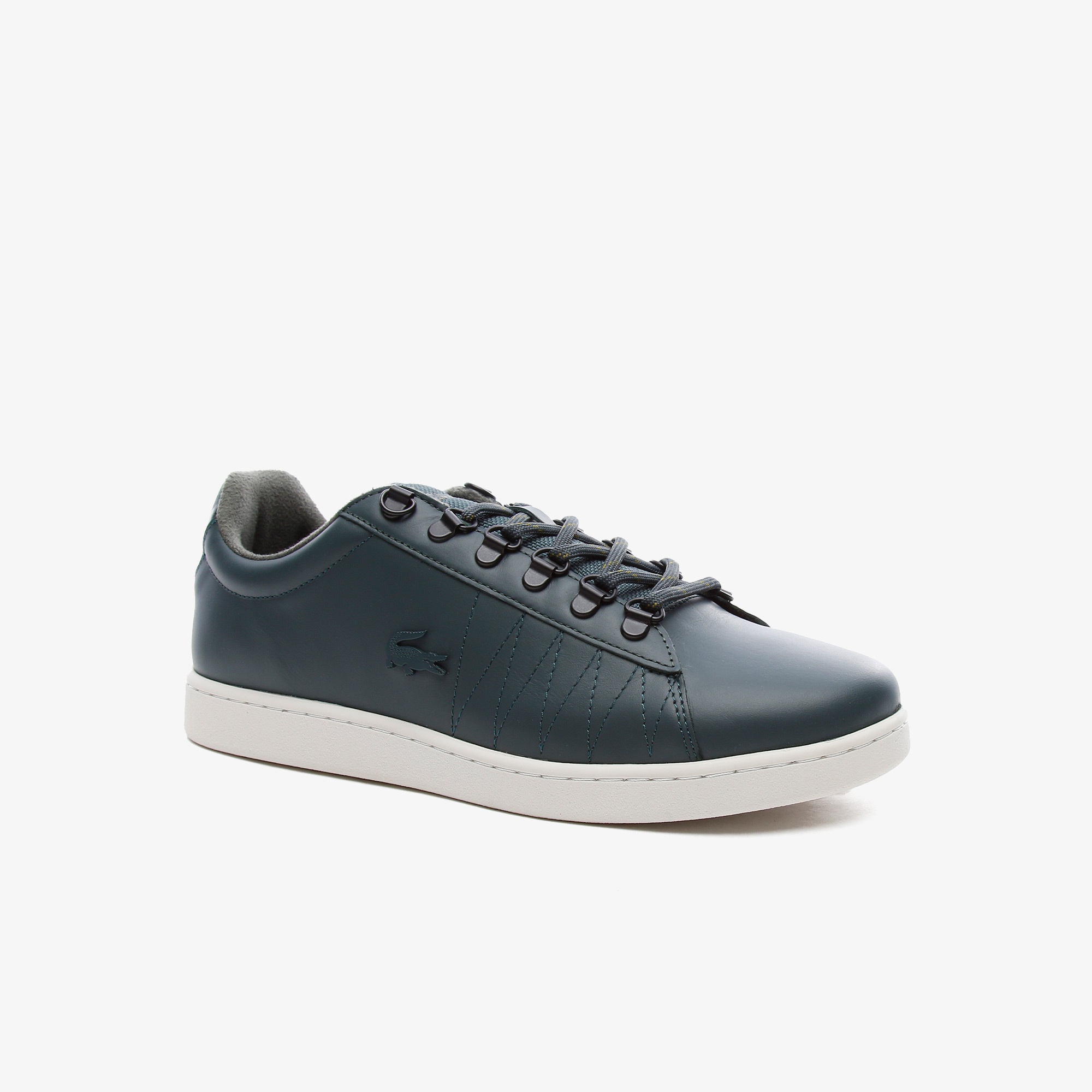 Lacoste Carnaby Evo W 0321 1 Sma Erkek Koyu Yeşil Sneaker