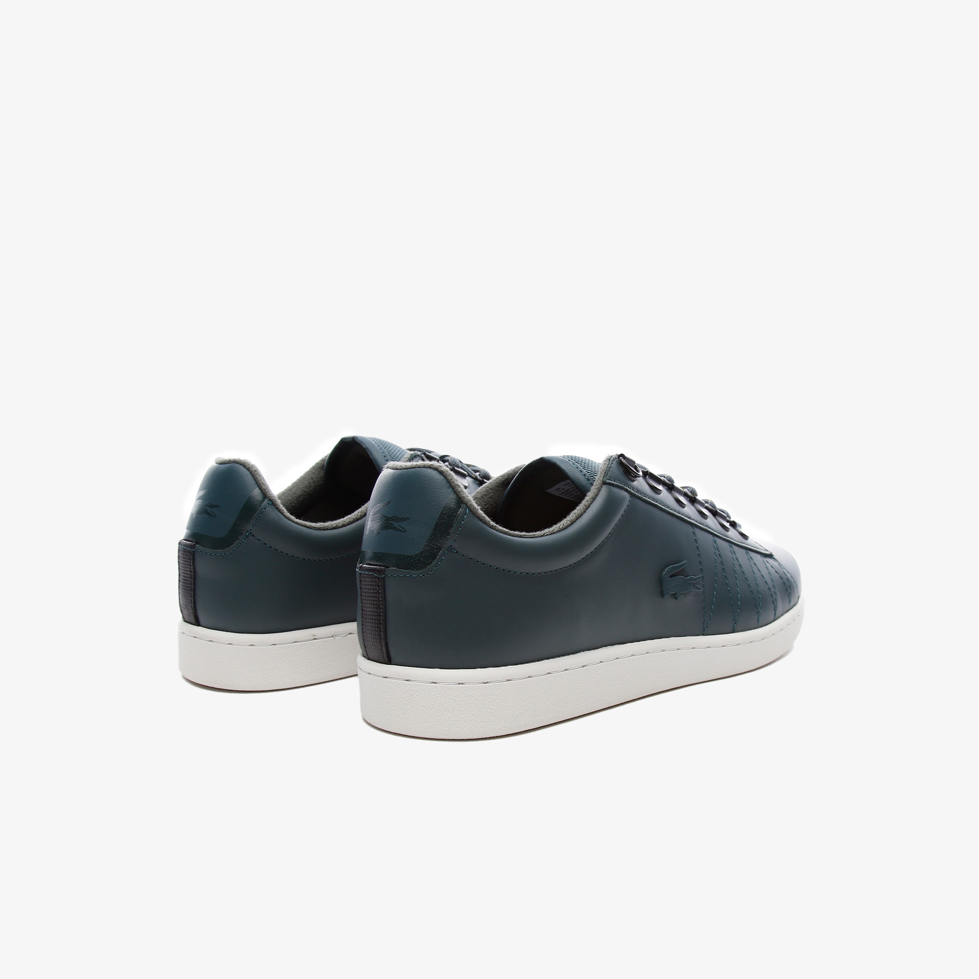 Lacoste Carnaby Evo W 0321 1 Sma Erkek Koyu Yeşil Sneaker