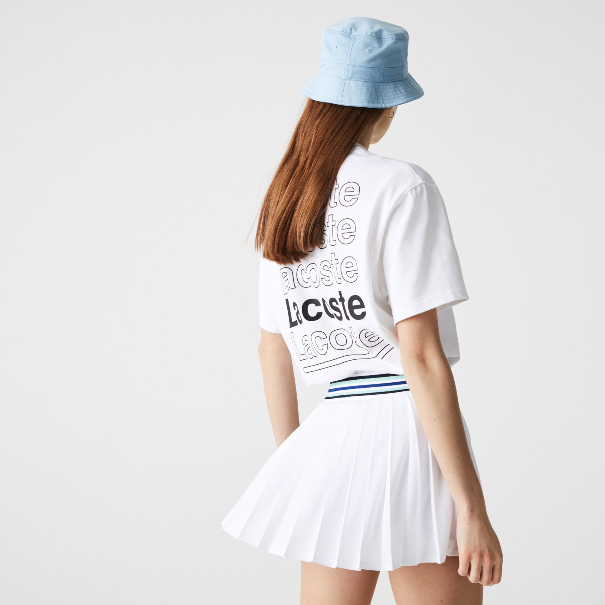 Lacoste SPORT Kadın Beyaz Etek