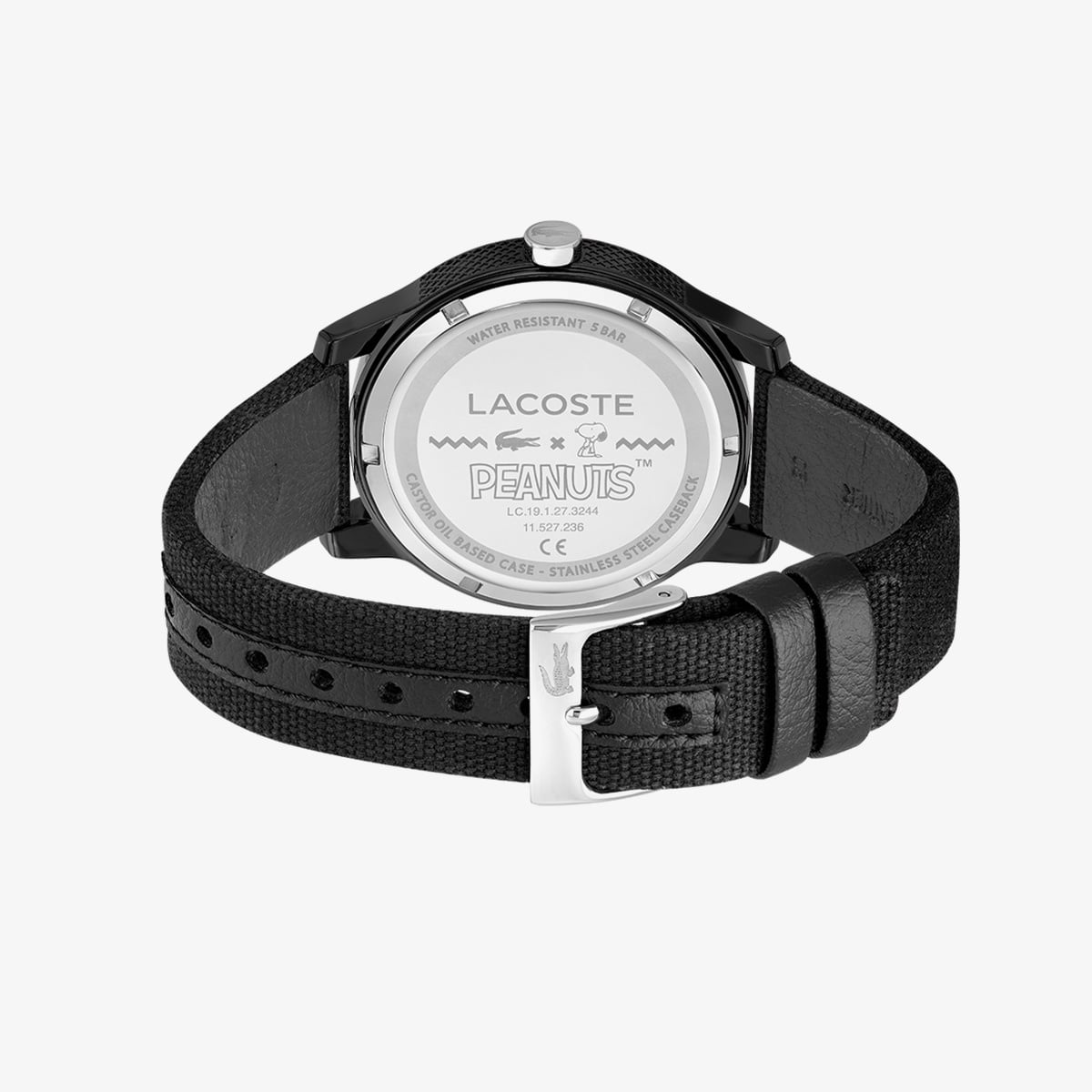 Lacoste X Peanuts Erkek Siyah Saat