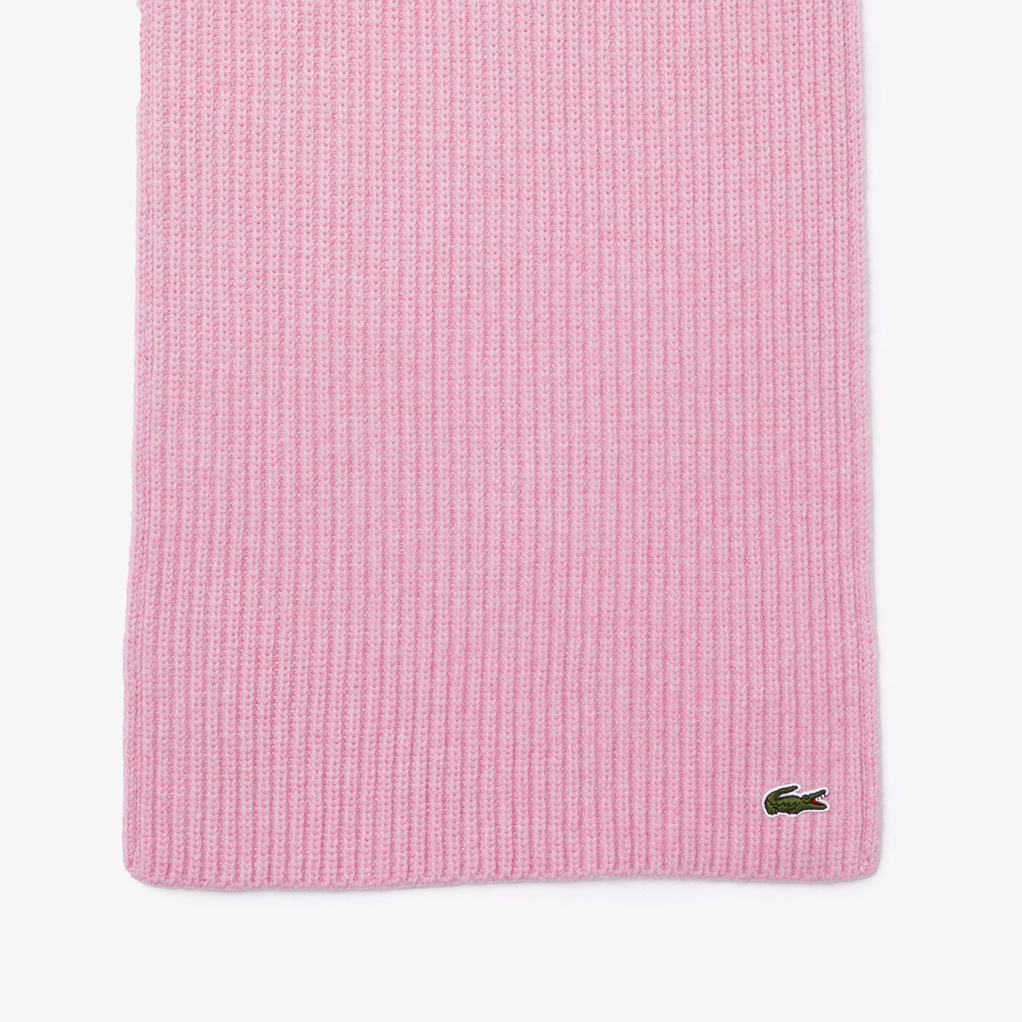 Lacoste Kadın Yün Pembe Atkı