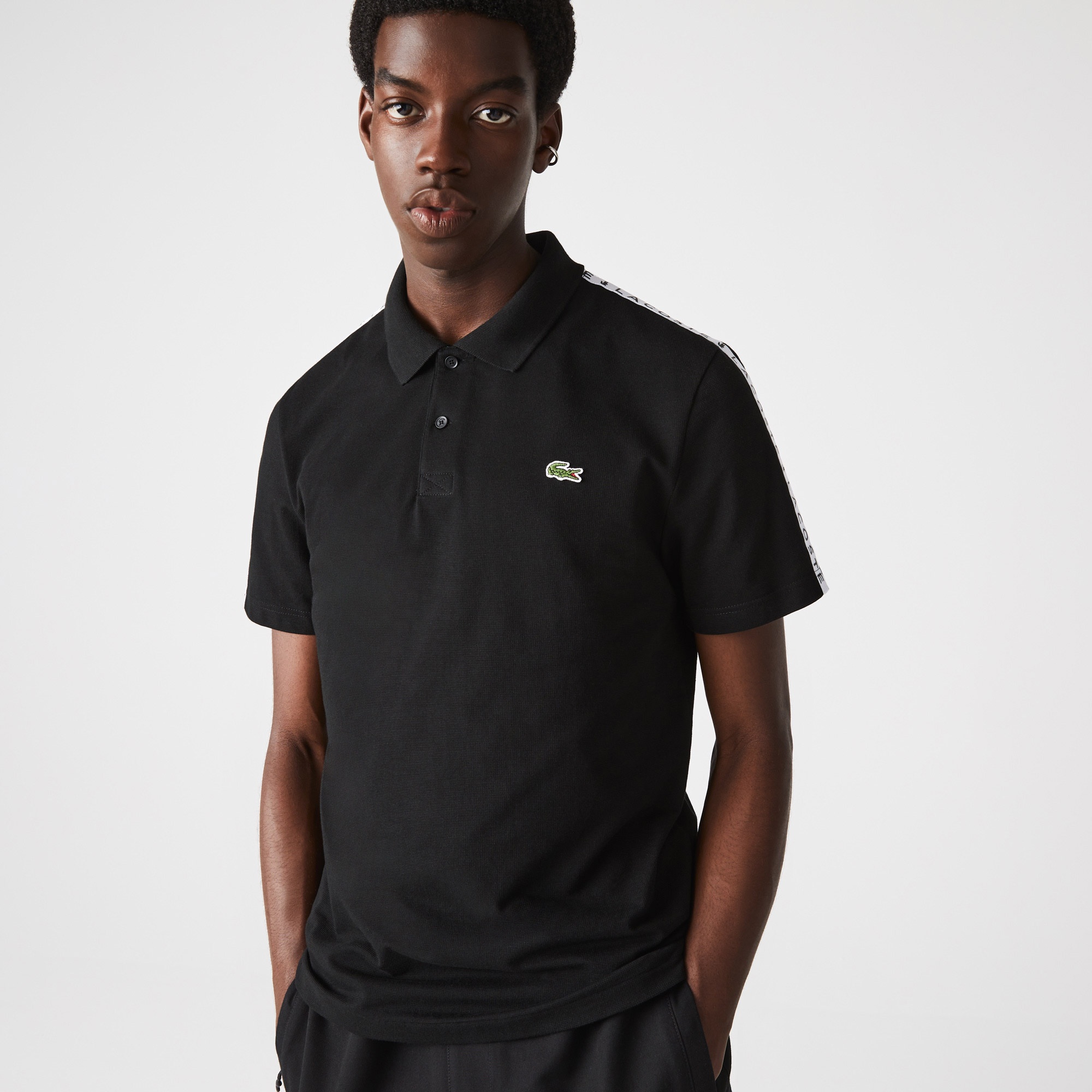 Lacoste Erkek Regular Fit Siyah Polo