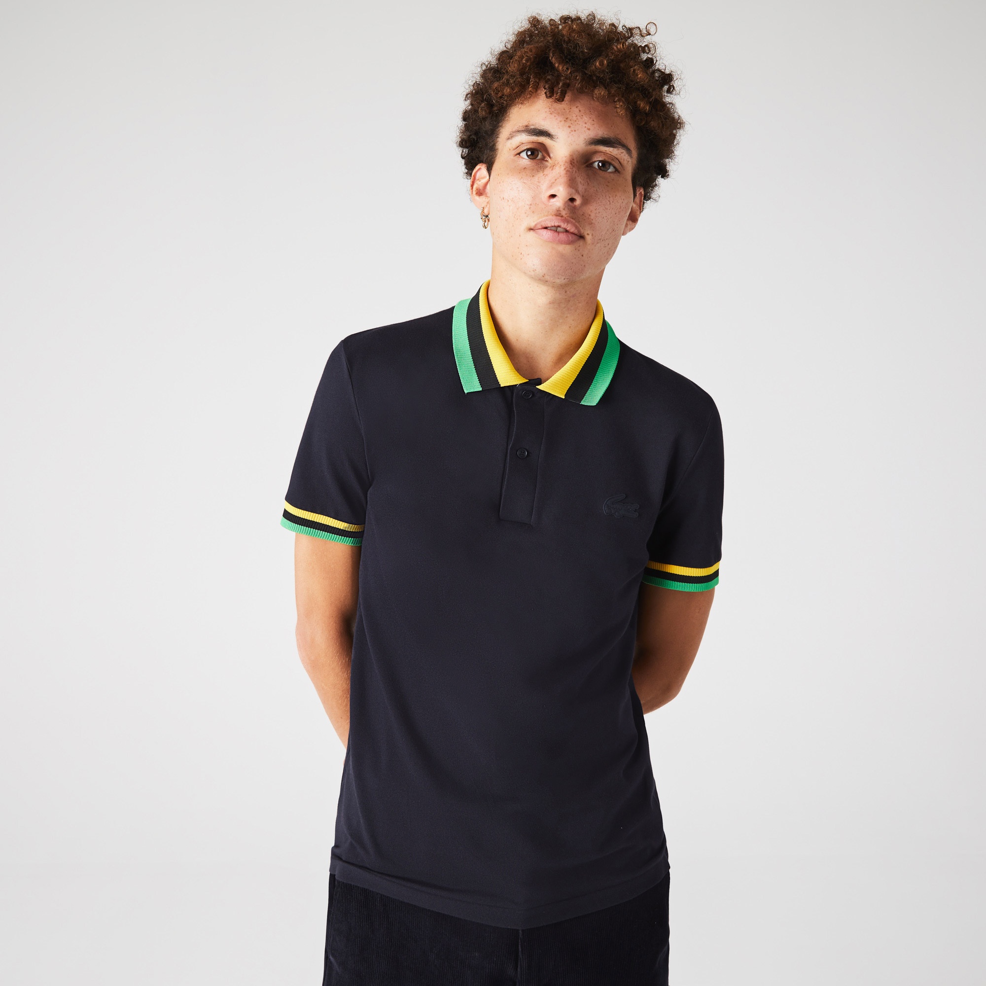 Lacoste Erkek Slim Fit Lacivert Polo