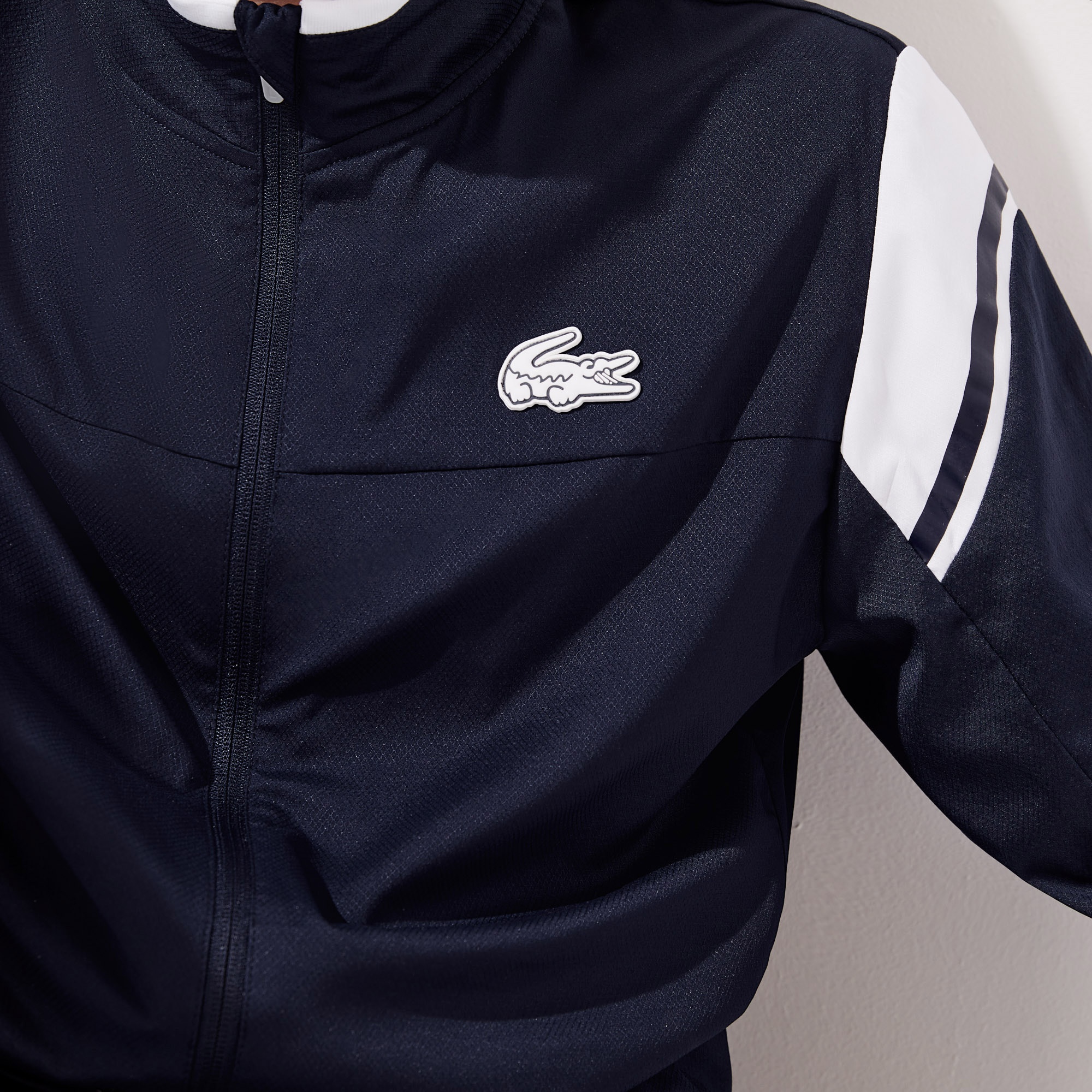 Lacoste SPORT Erkek Regular Fit Renk Bloklu Lacivert Eşofman Takımı