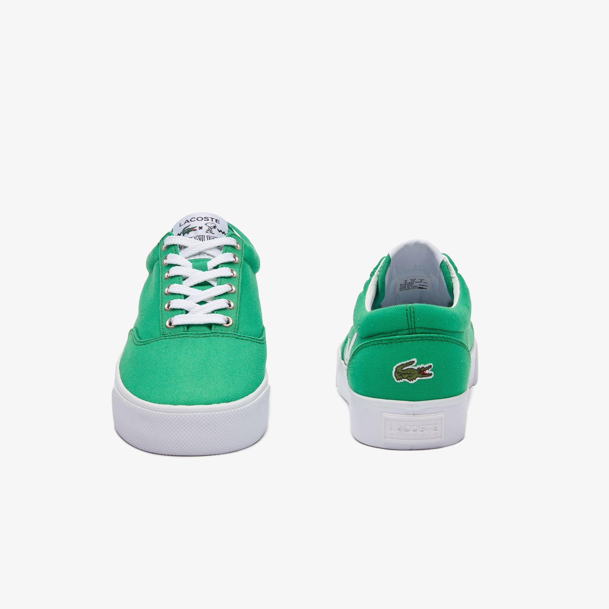 Lacoste x Peanuts Erkek Yeşil Sneaker
