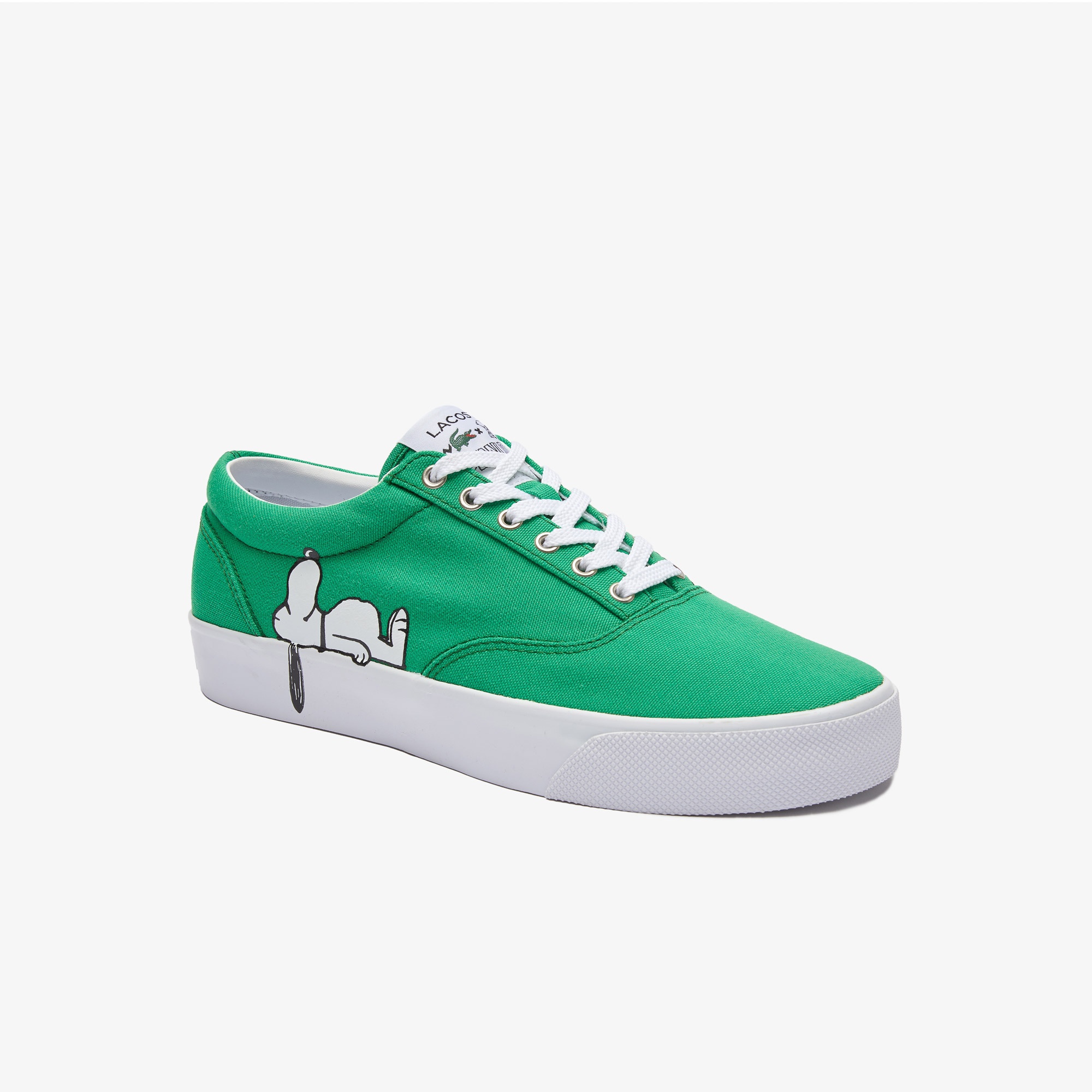 Lacoste x Peanuts Erkek Yeşil Sneaker