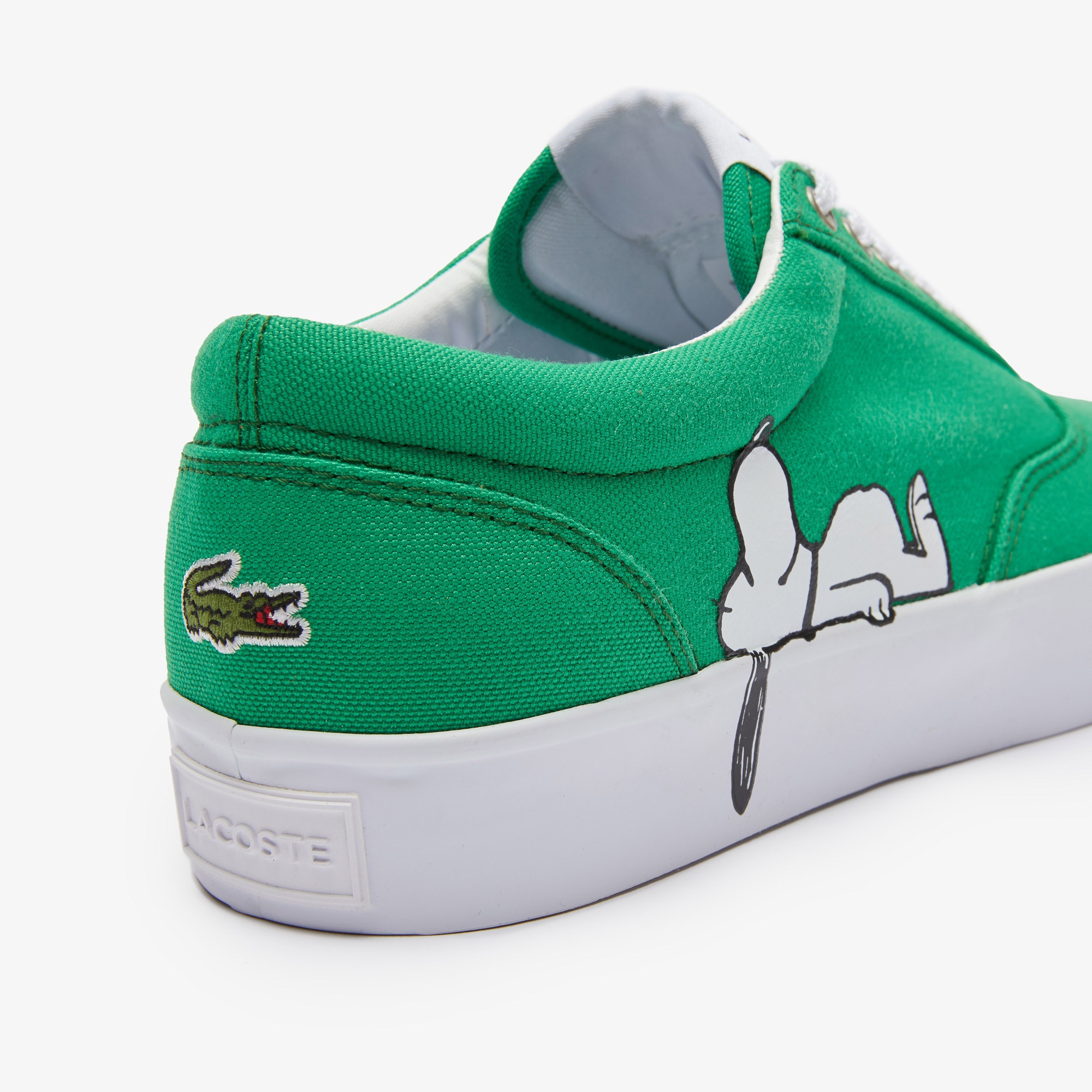 Lacoste x Peanuts Erkek Yeşil Sneaker
