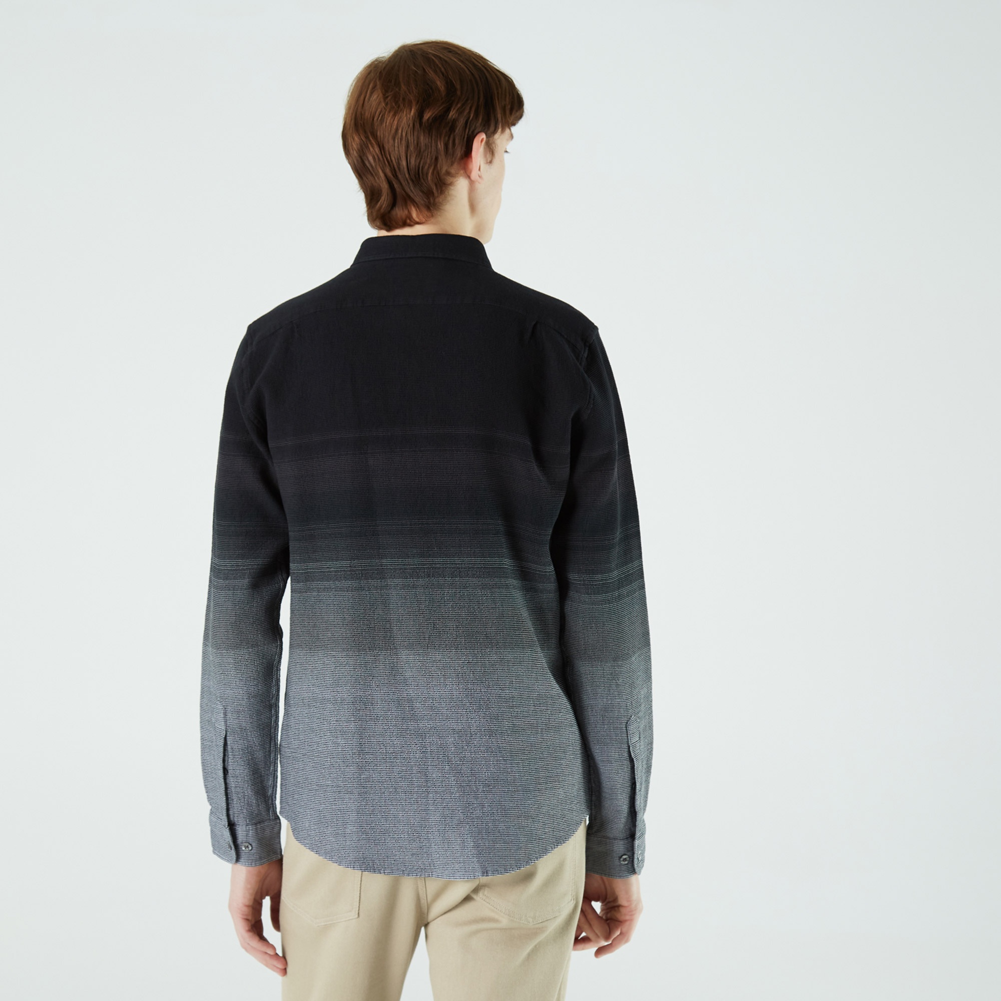 Lacoste Erkek Slim Fit Siyah Gömlek