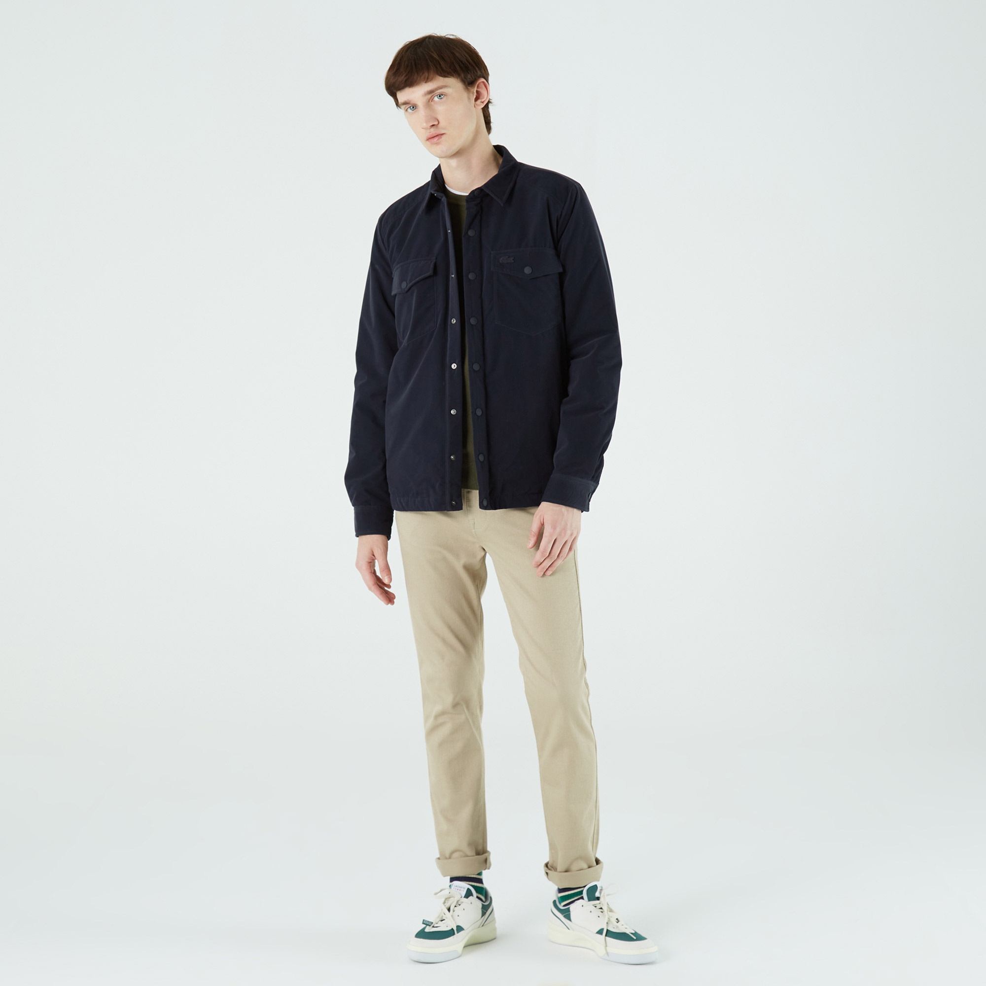 Lacoste Erkek Lacivert Mont