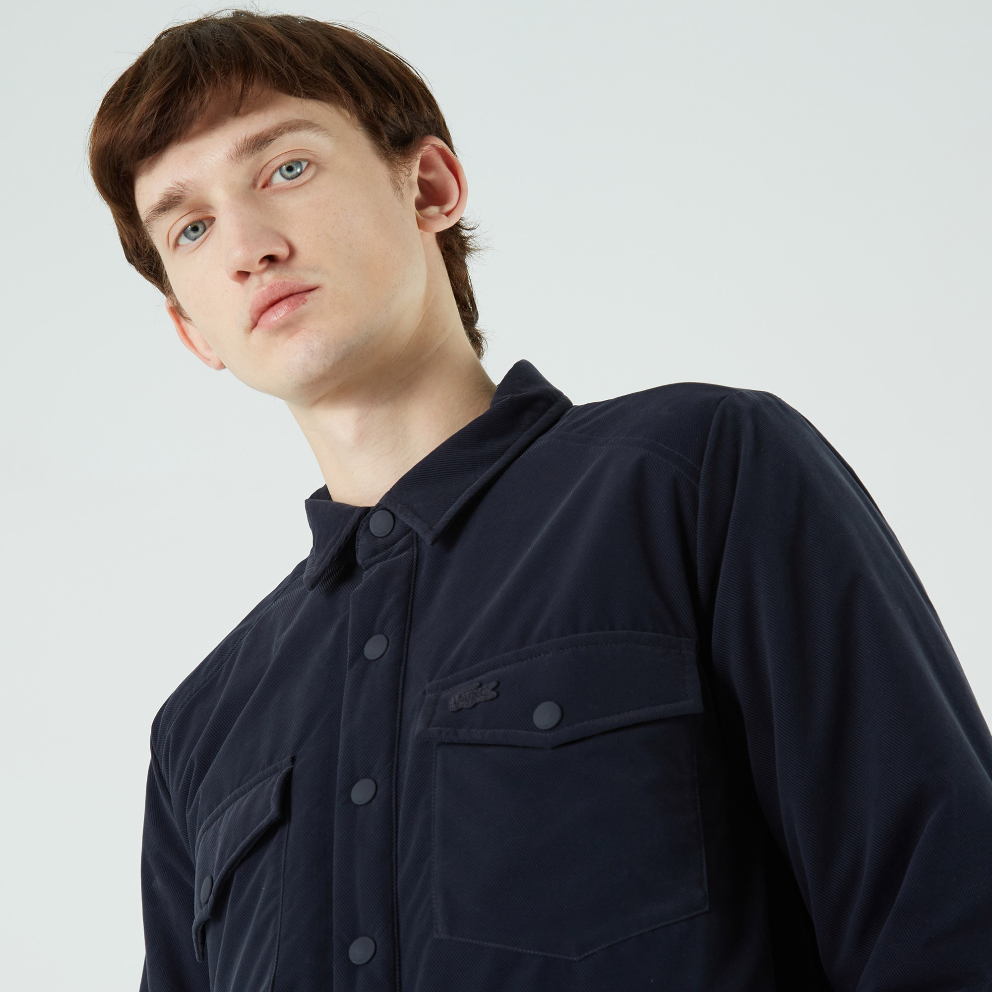 Lacoste Erkek Lacivert Mont