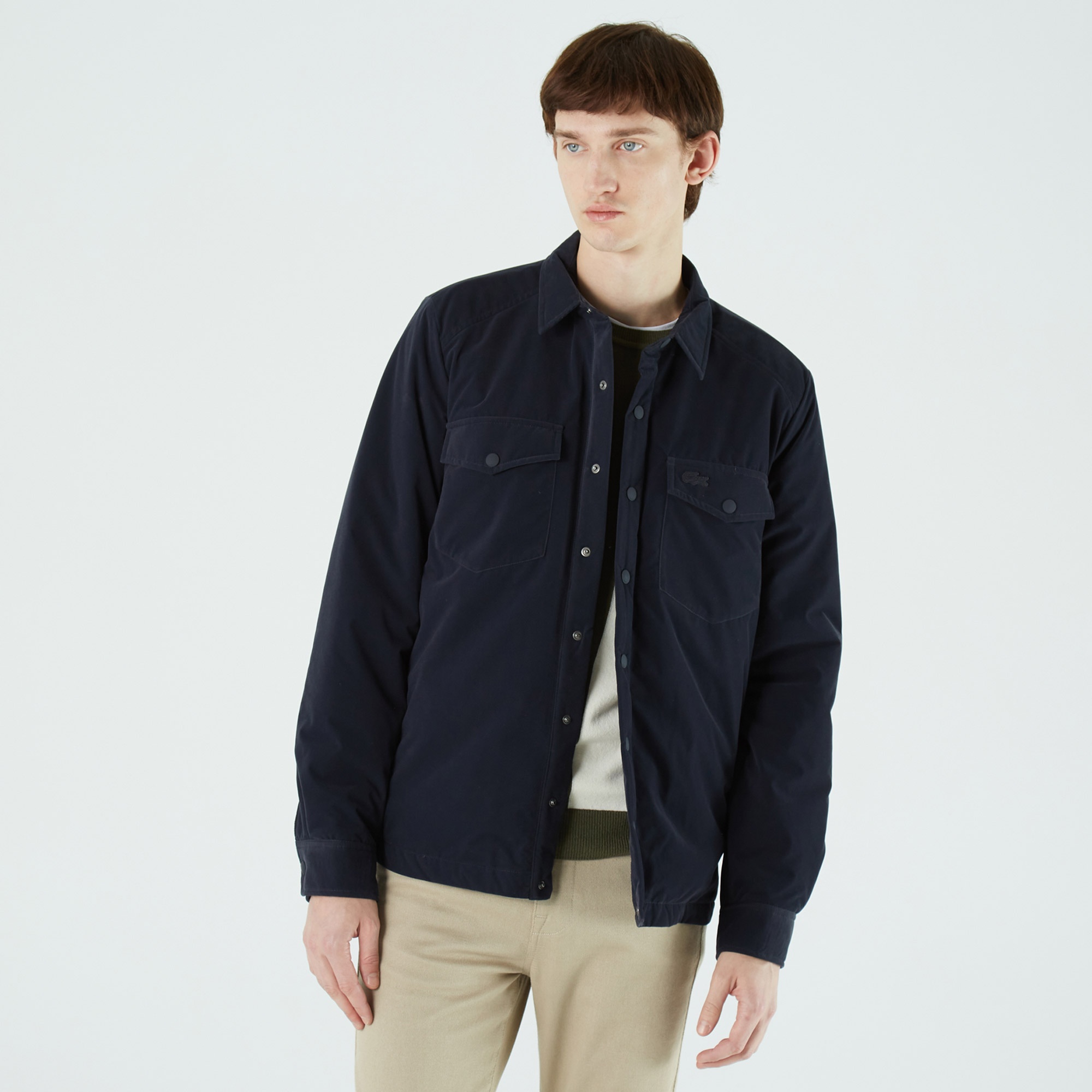 Lacoste Erkek Lacivert Mont