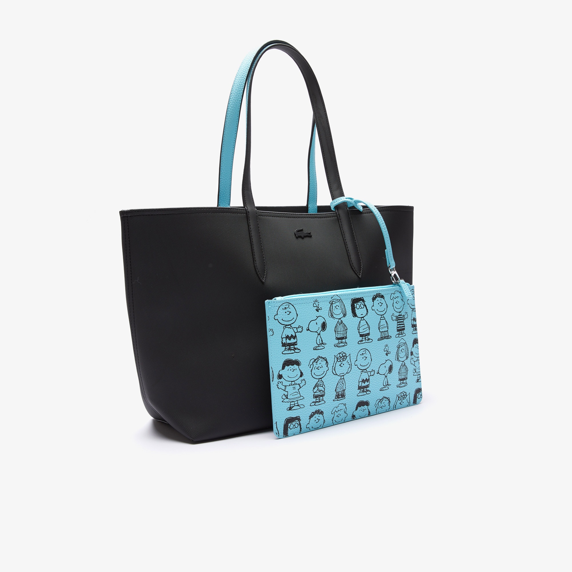 Lacoste x Peanuts Kadın Siyah - Mavi Çanta