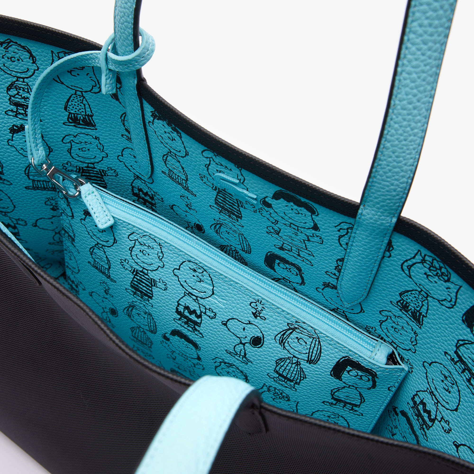 Lacoste x Peanuts Kadın Siyah - Mavi Çanta