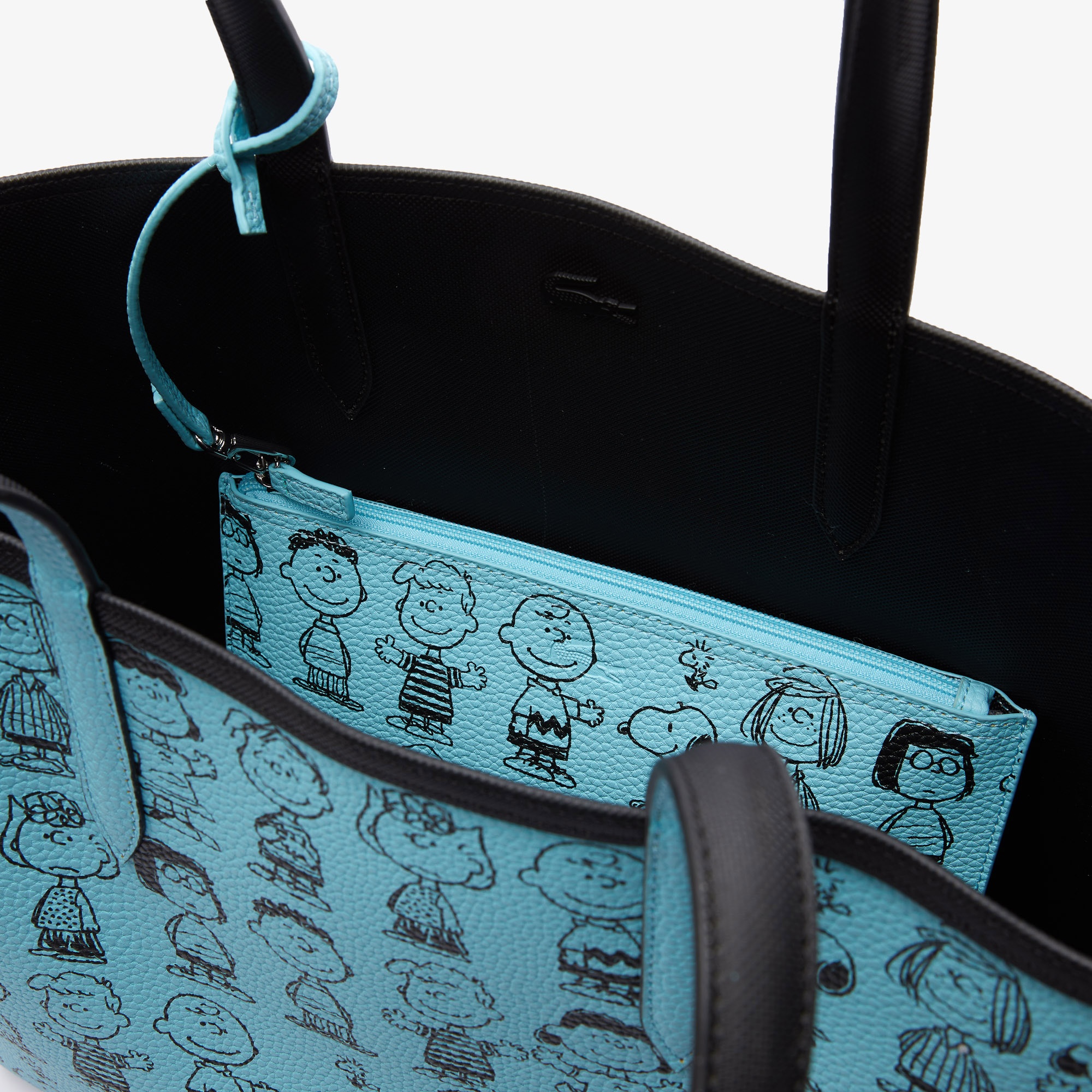 Lacoste x Peanuts Kadın Siyah - Mavi Çanta