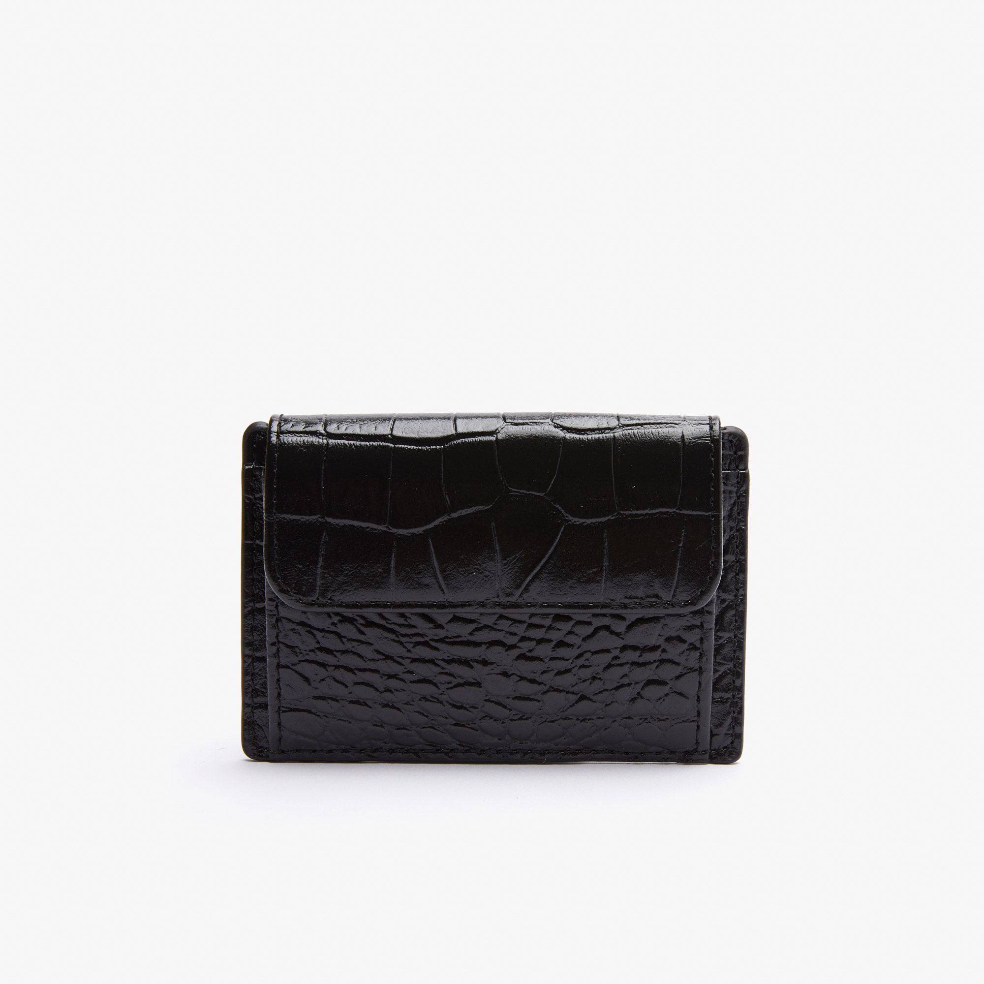 Lacoste Amelia Seasonal Kadın Deri Siyah Cüzdan