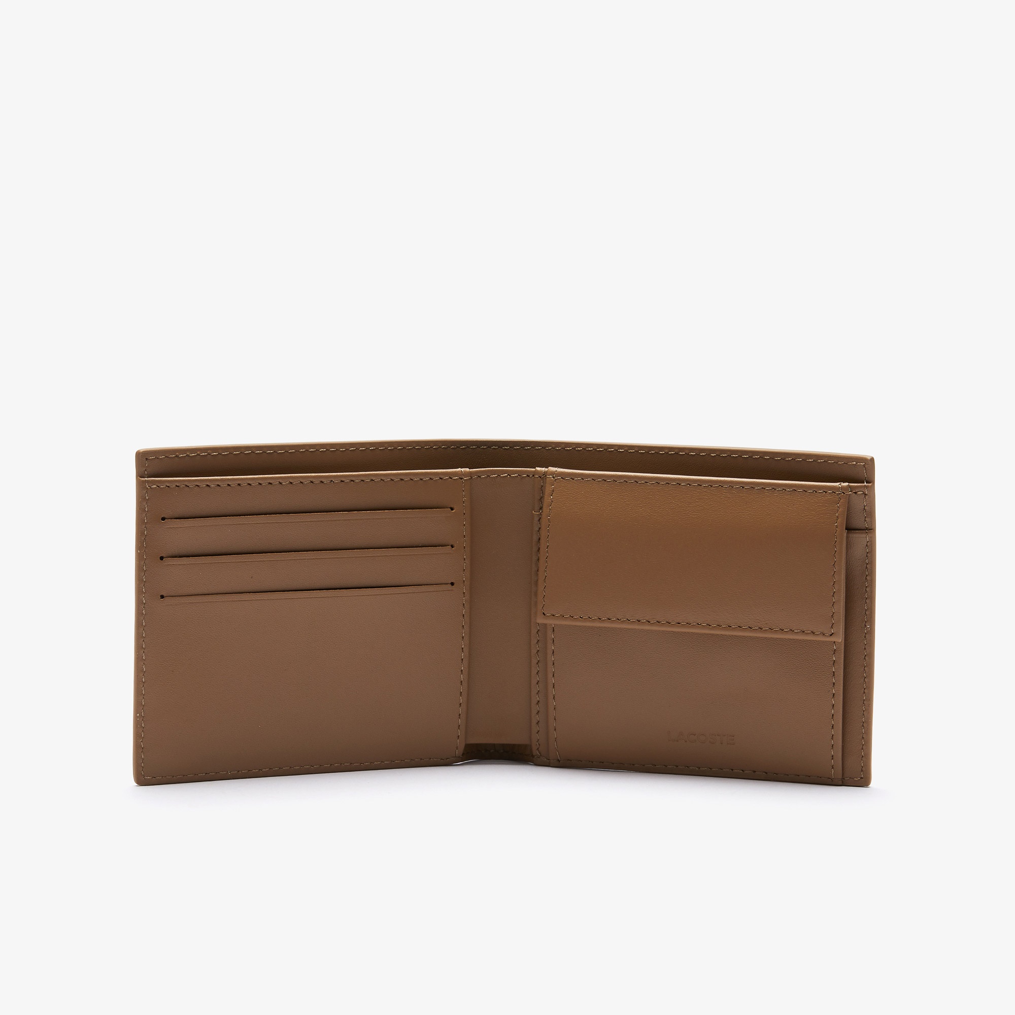 Lacoste Fg Erkek Deri Açık Kahverengi Cüzdan