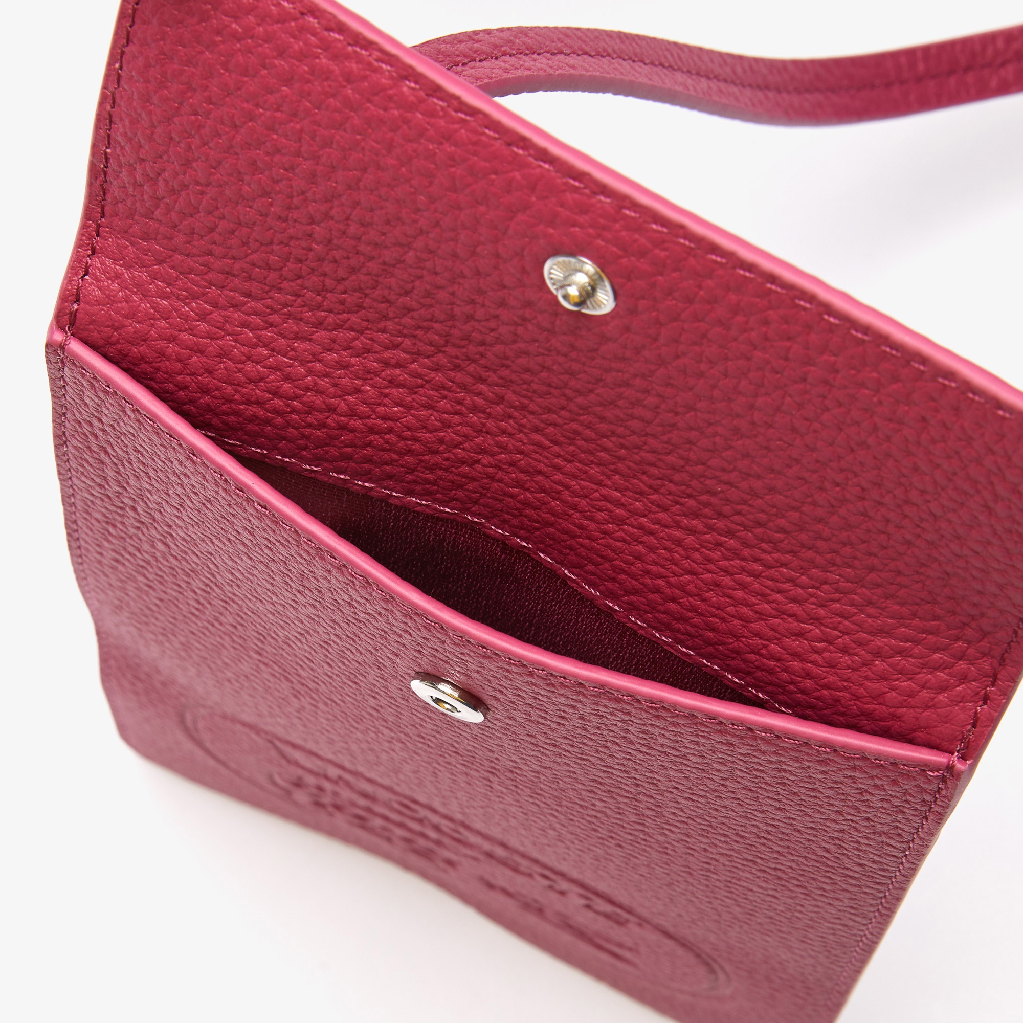 Lacoste Croco Crew Kadın Deri Kırmızı Cüzdan