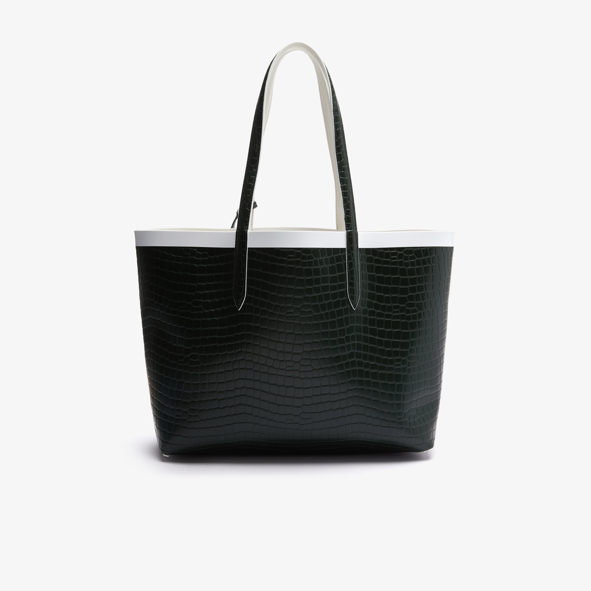 Lacoste Anna Seasonal Kadın Siyah - Beyaz Çift Taraflı Çanta