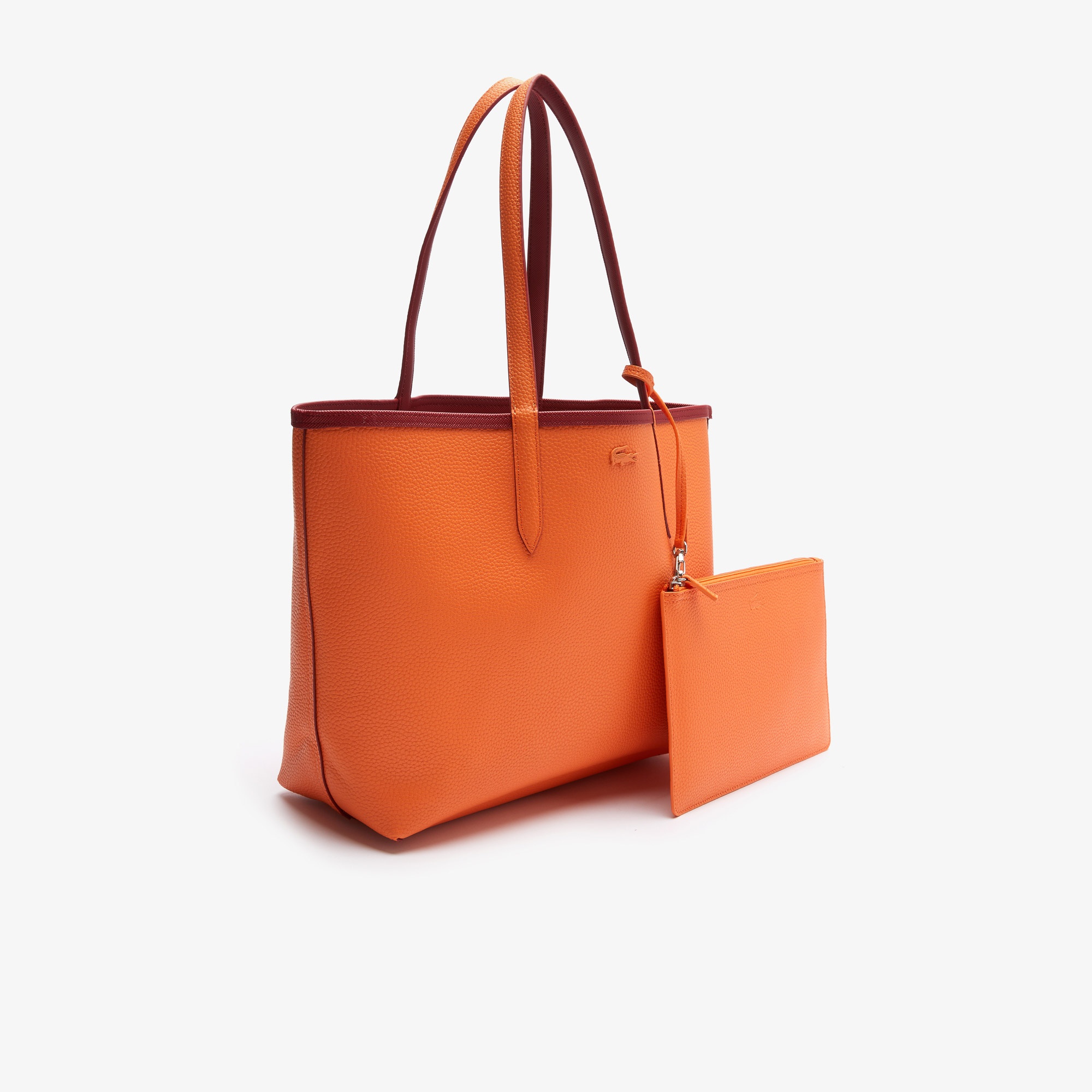 Lacoste Anna Kadın Bordo - Turuncu Çift Taraflı Çanta