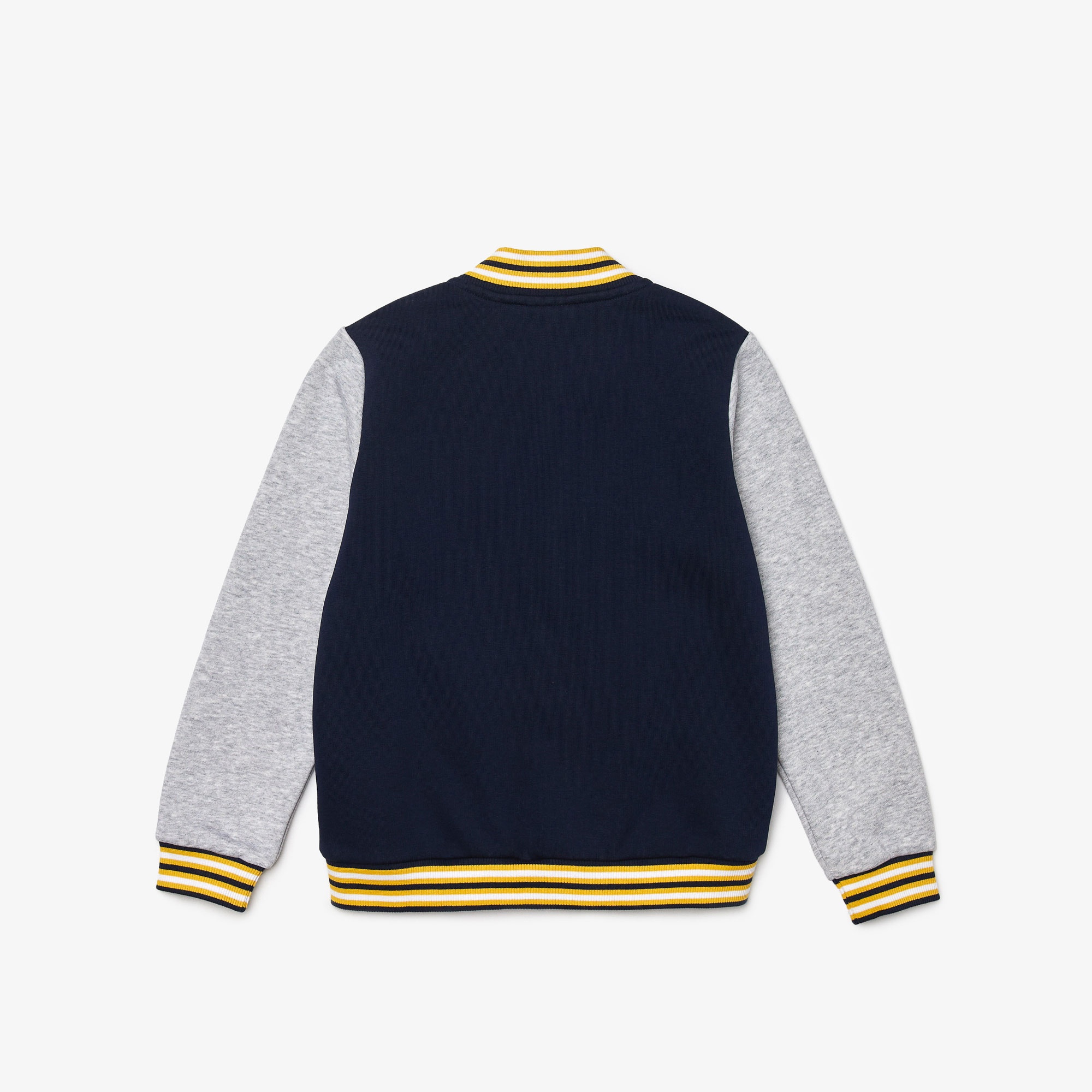 Lacoste Çocuk Hakim Yaka Renk Bloklu Lacivert Sweatshirt