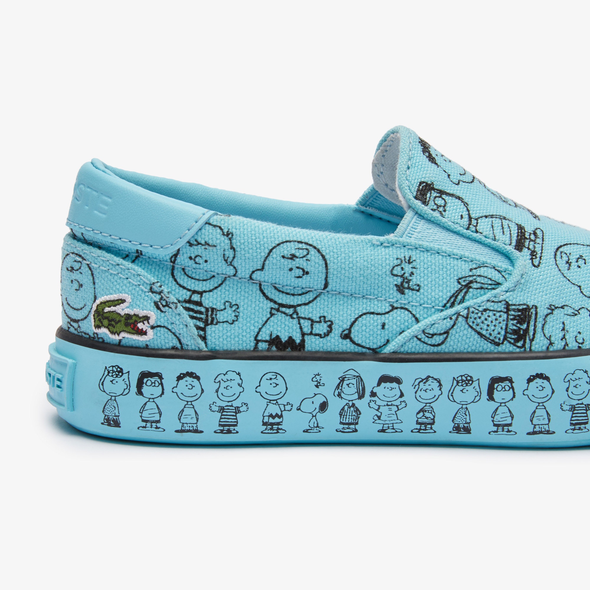Lacoste x Peanuts Çocuk Mavi Sneaker