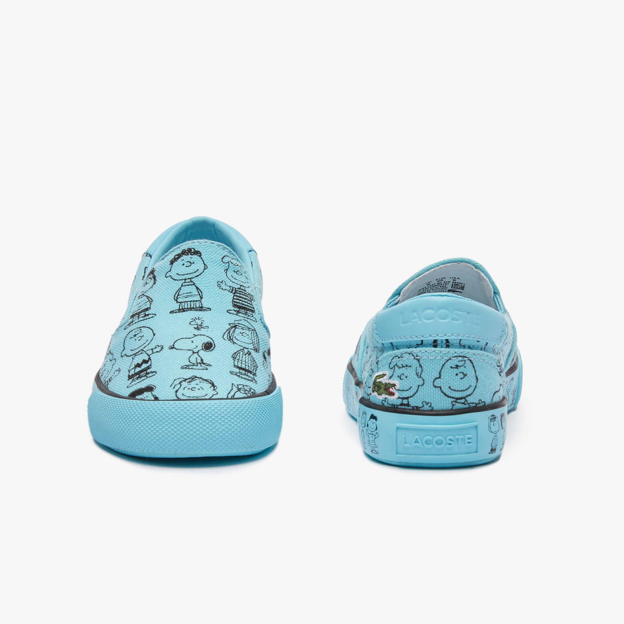 Lacoste x Peanuts Çocuk Mavi Sneaker