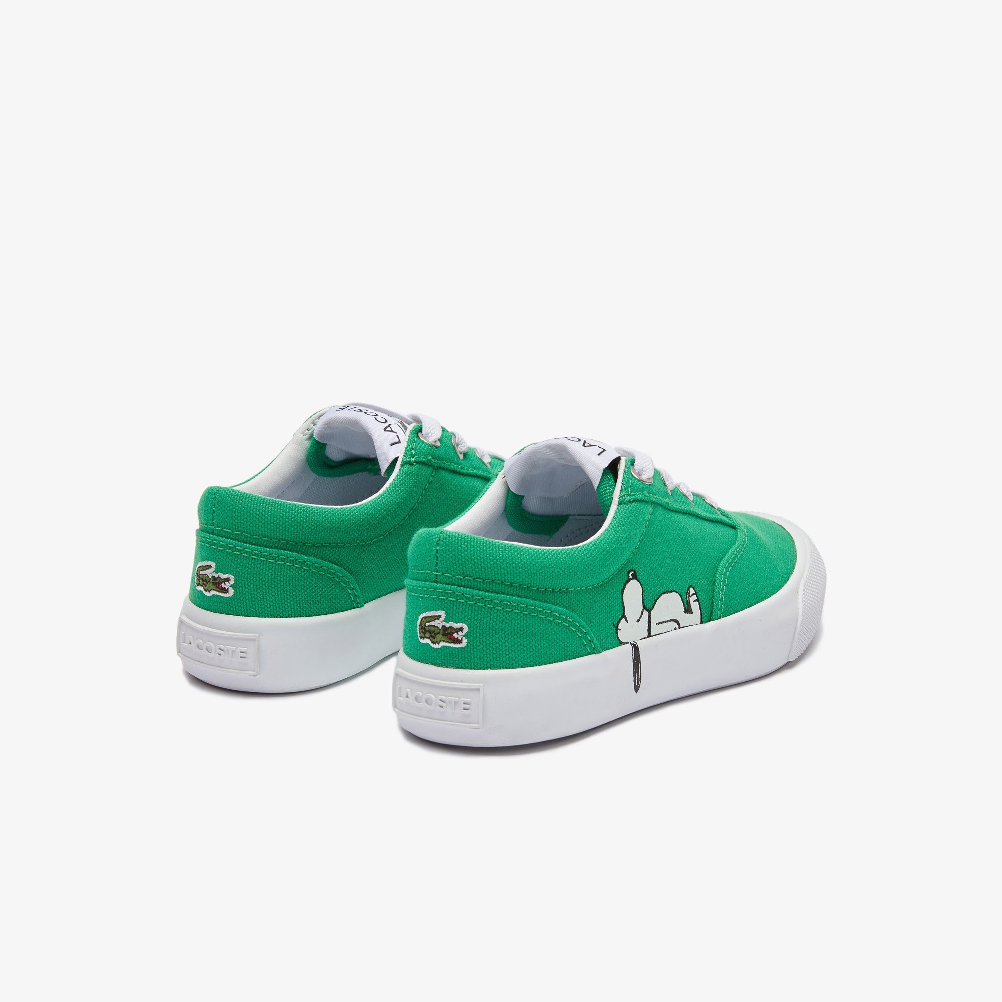 Lacoste x Peanuts Çocuk Yeşil Sneaker