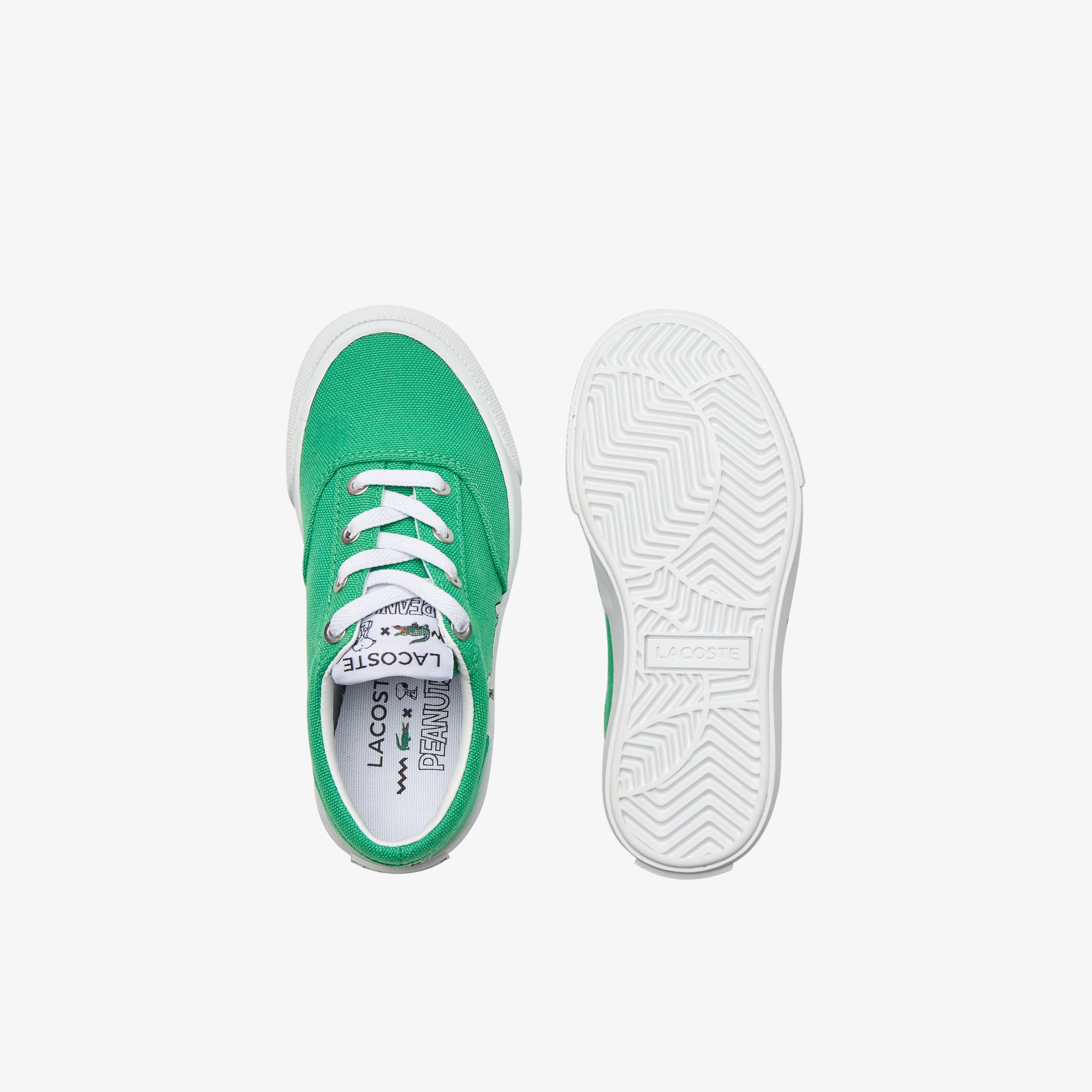 Lacoste x Peanuts Çocuk Yeşil Sneaker