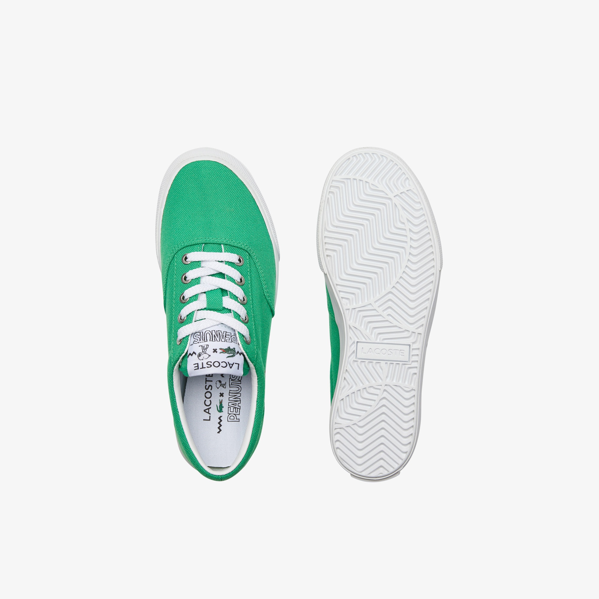 Lacoste x Peanuts Çocuk Yeşil Sneaker